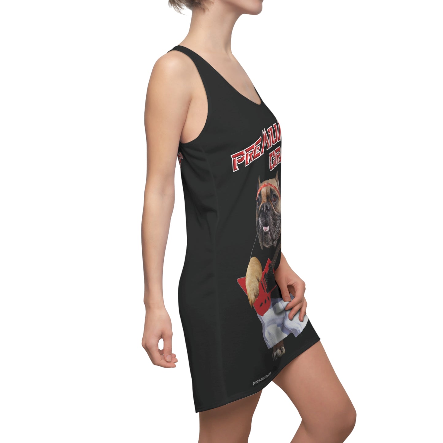 Premium Crap Women's Cut & Sew Racerback Dress