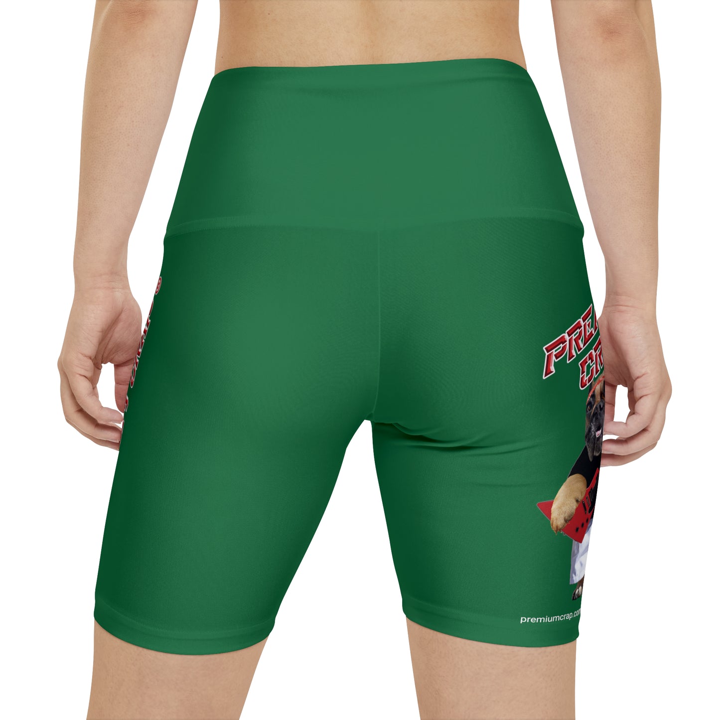 Premium Crap Workout Shorts - Dark Green