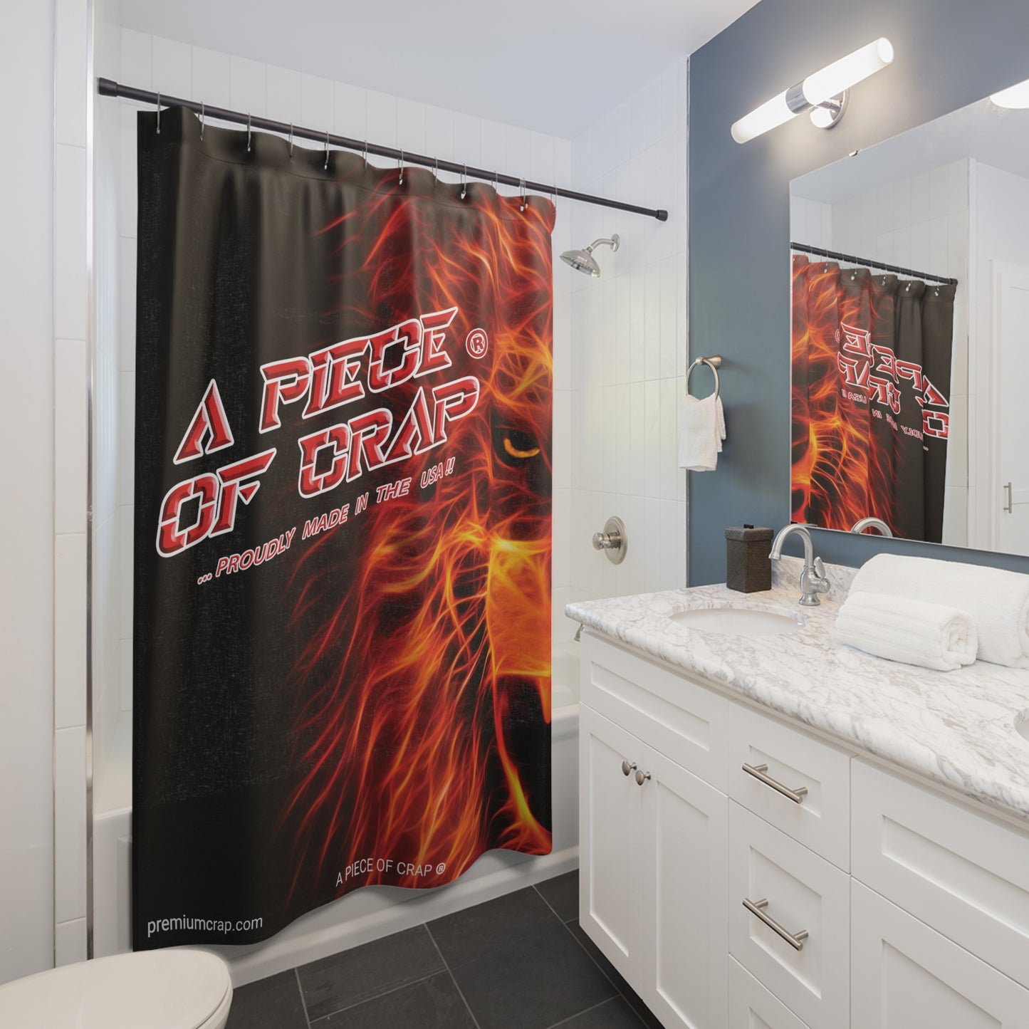 A Piece Of Crap Shower Curtains