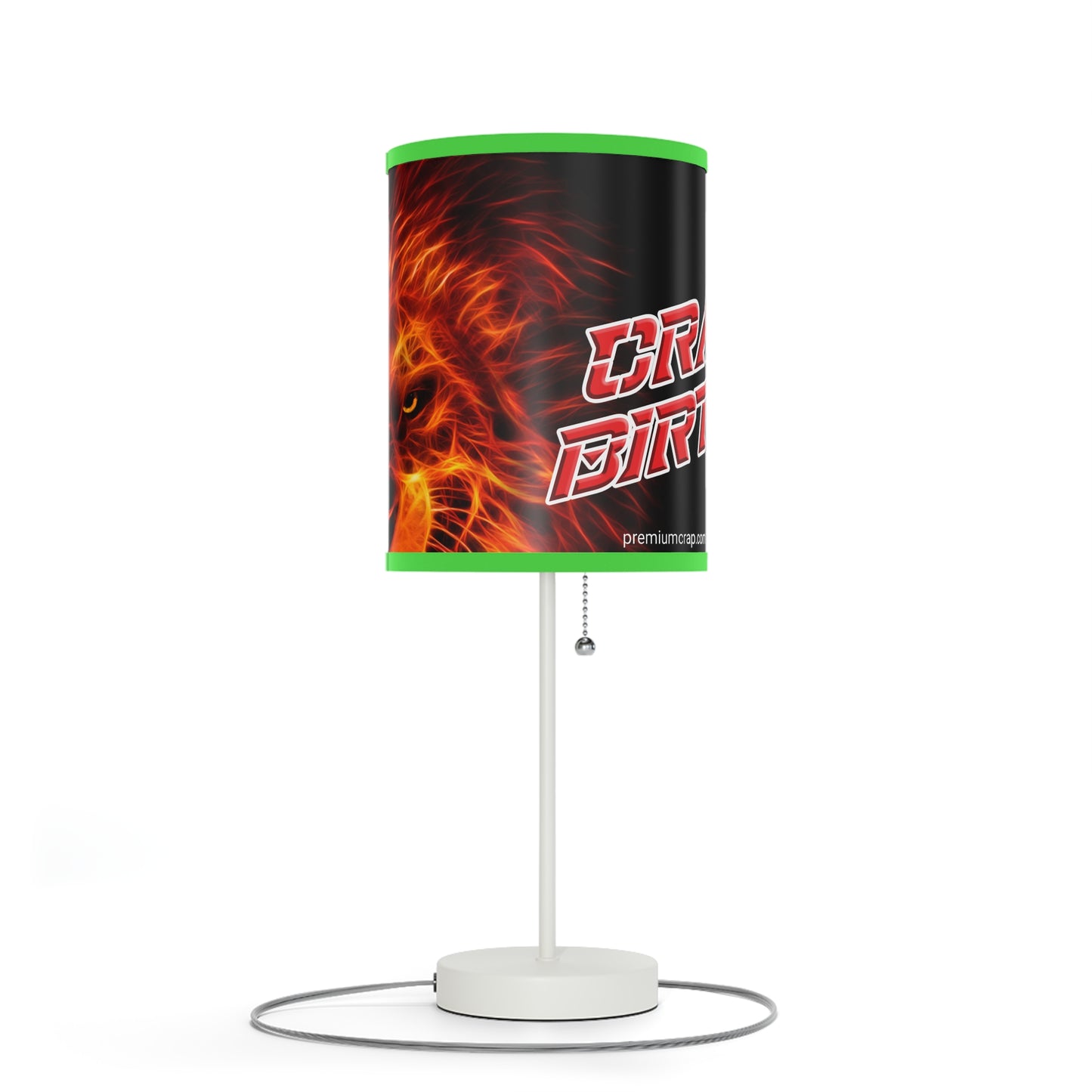 Crappy Birthday Lamp on a Stand