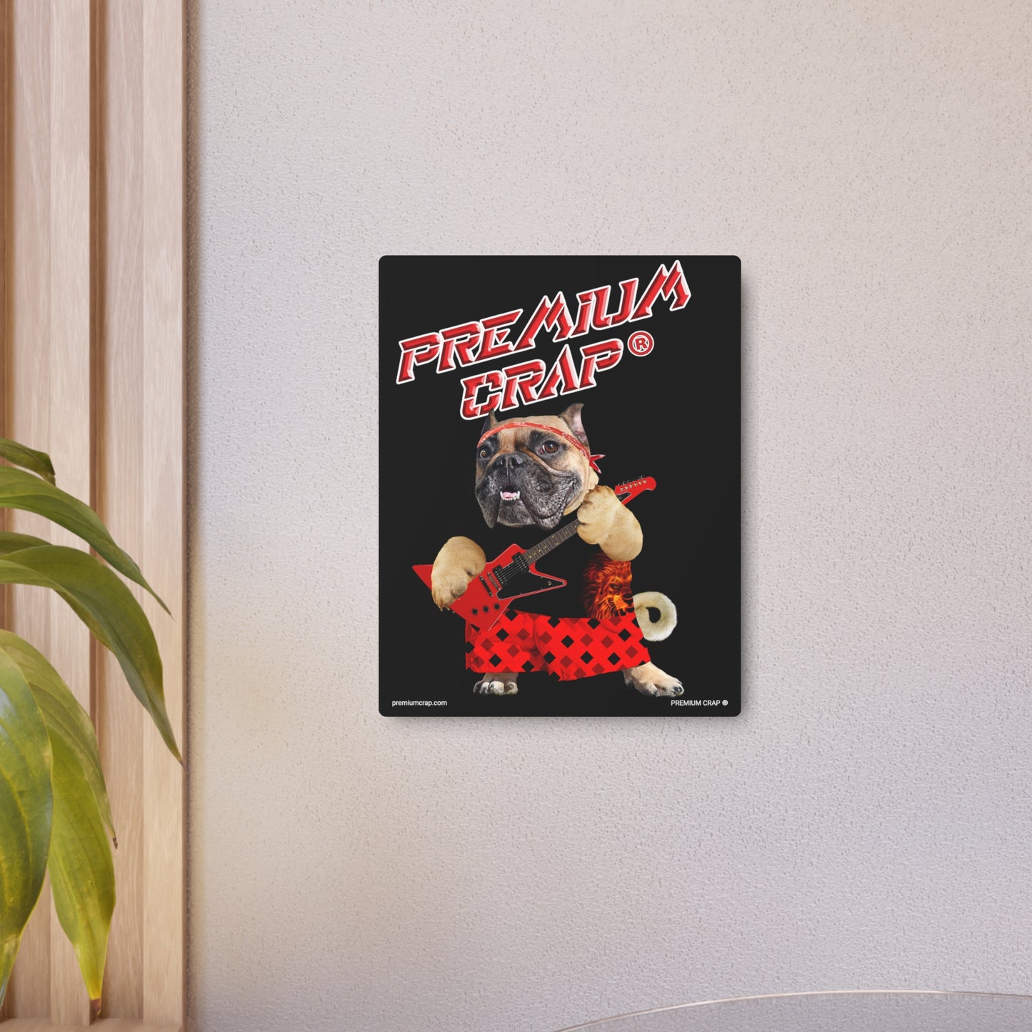 Premium Crap II Metal Art Sign