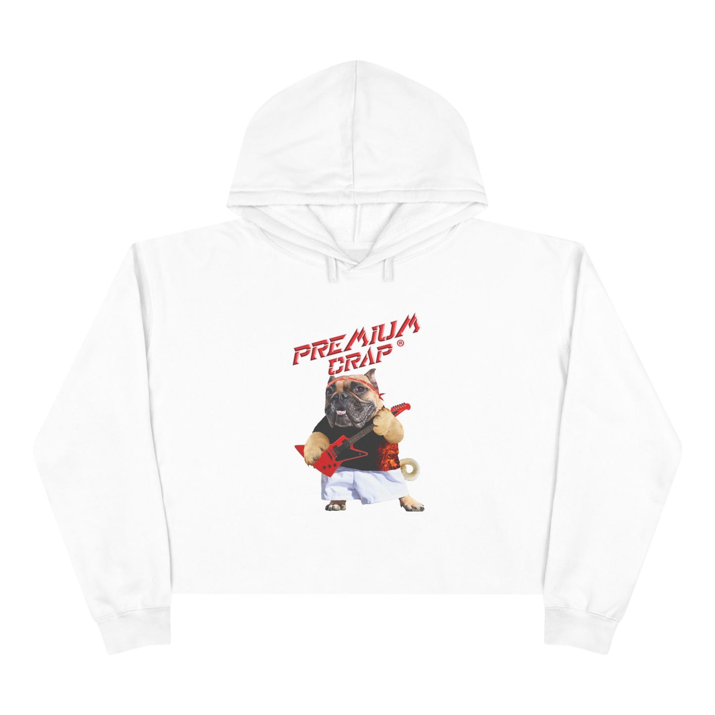 Premium Crap Cropped Hoodie