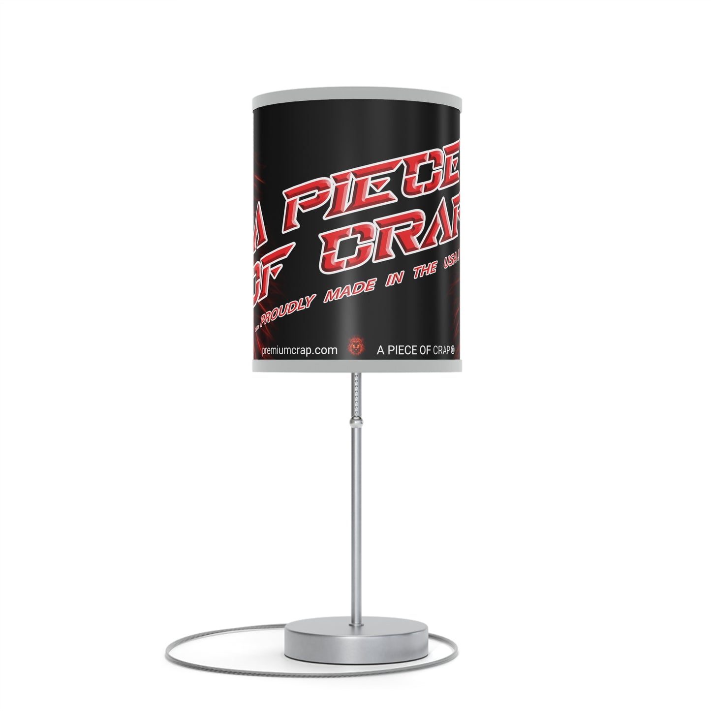 A Piece Of Crap Lamp on a Stand