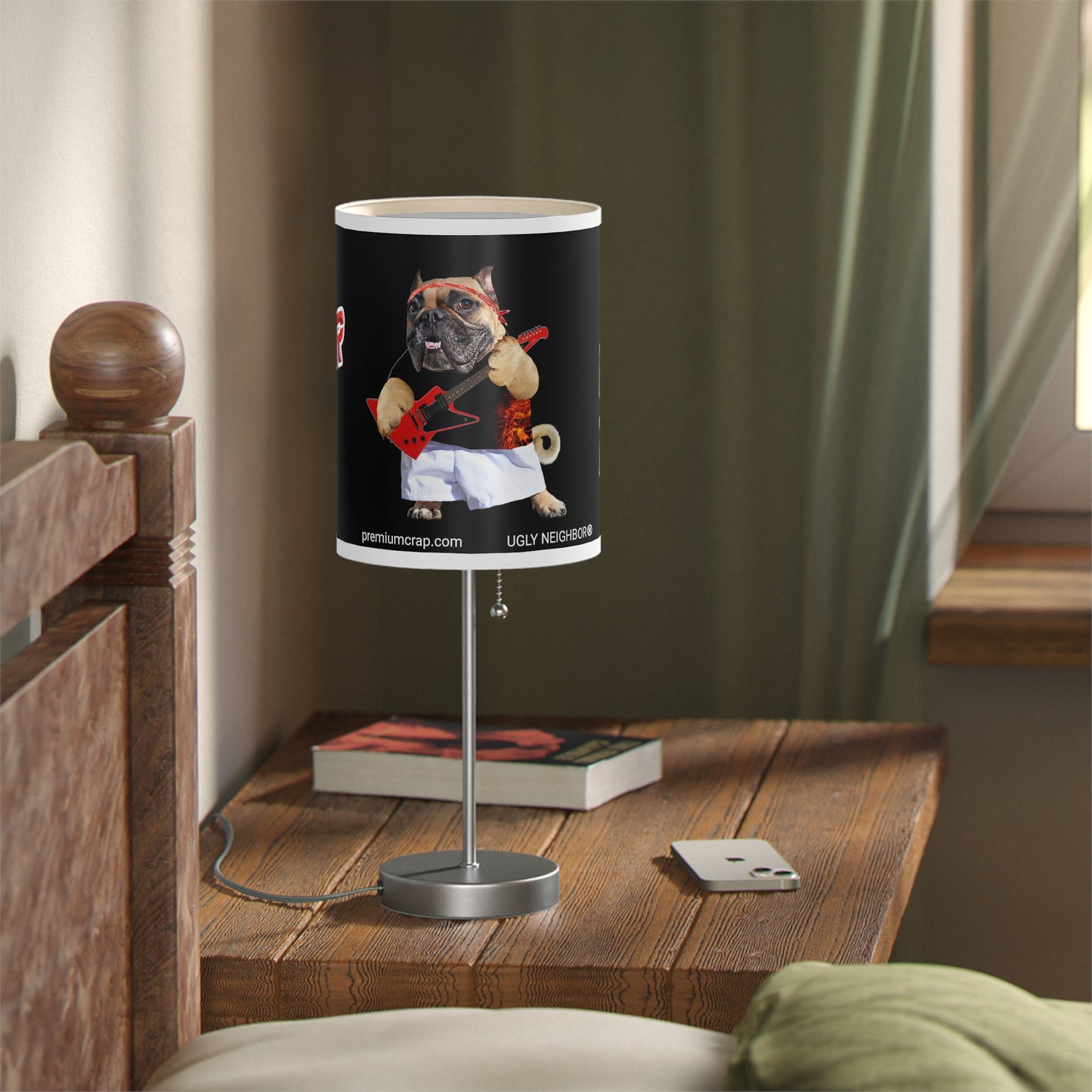 Ugly Neighbor Lamp on a Stand