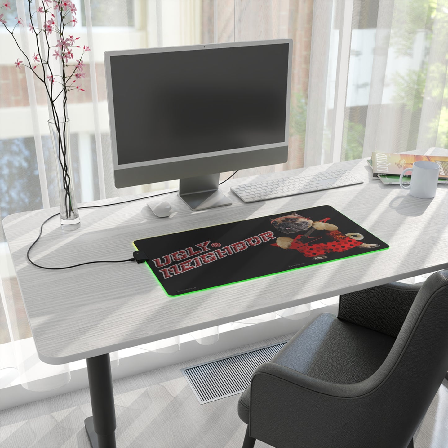 Ugly Neighbor II LED Gaming Mouse Pad