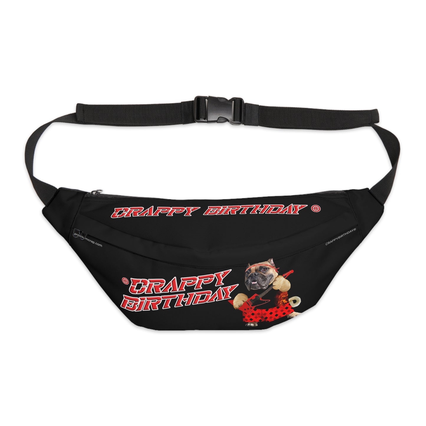 Crappy Birthday II Large Fanny Pack