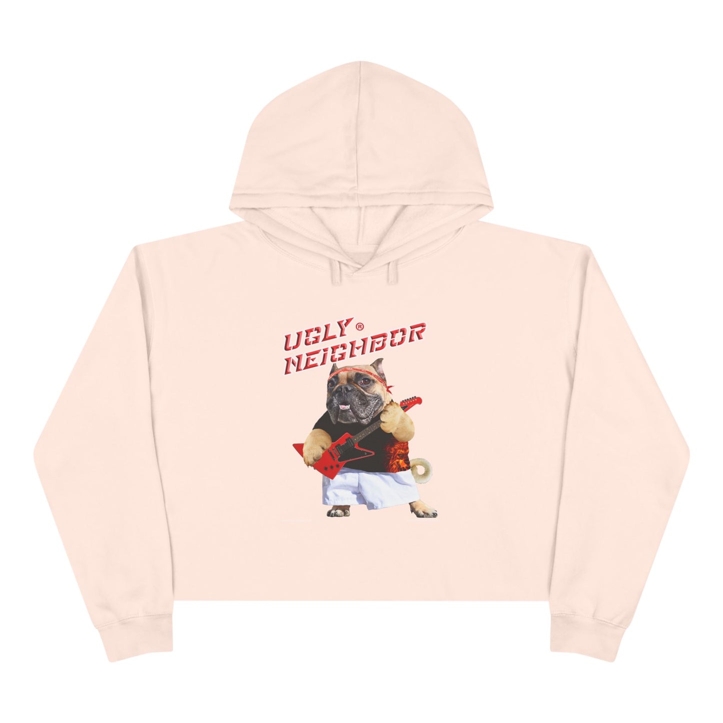 Ugly Neighbor Cropped Hoodie