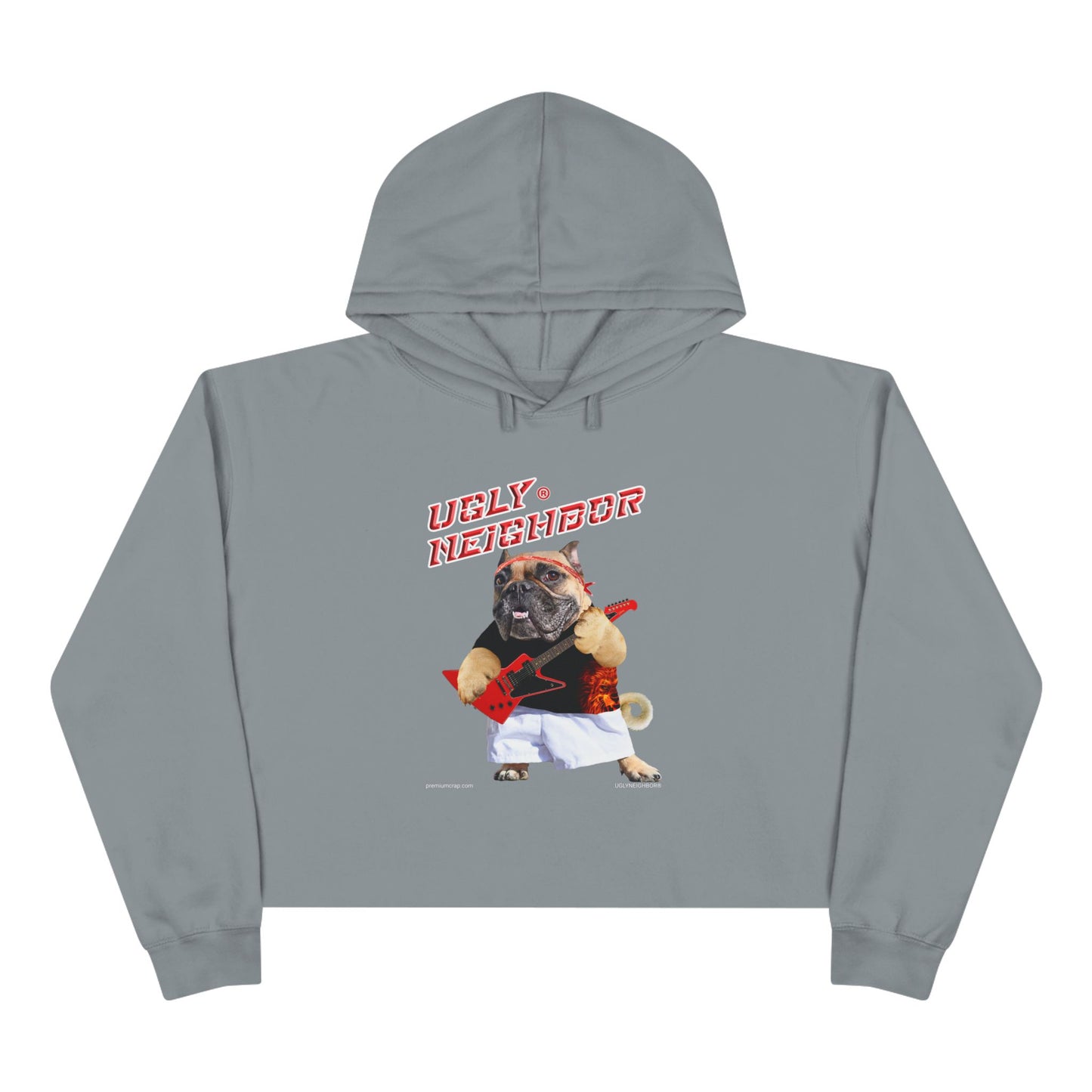 Ugly Neighbor Cropped Hoodie