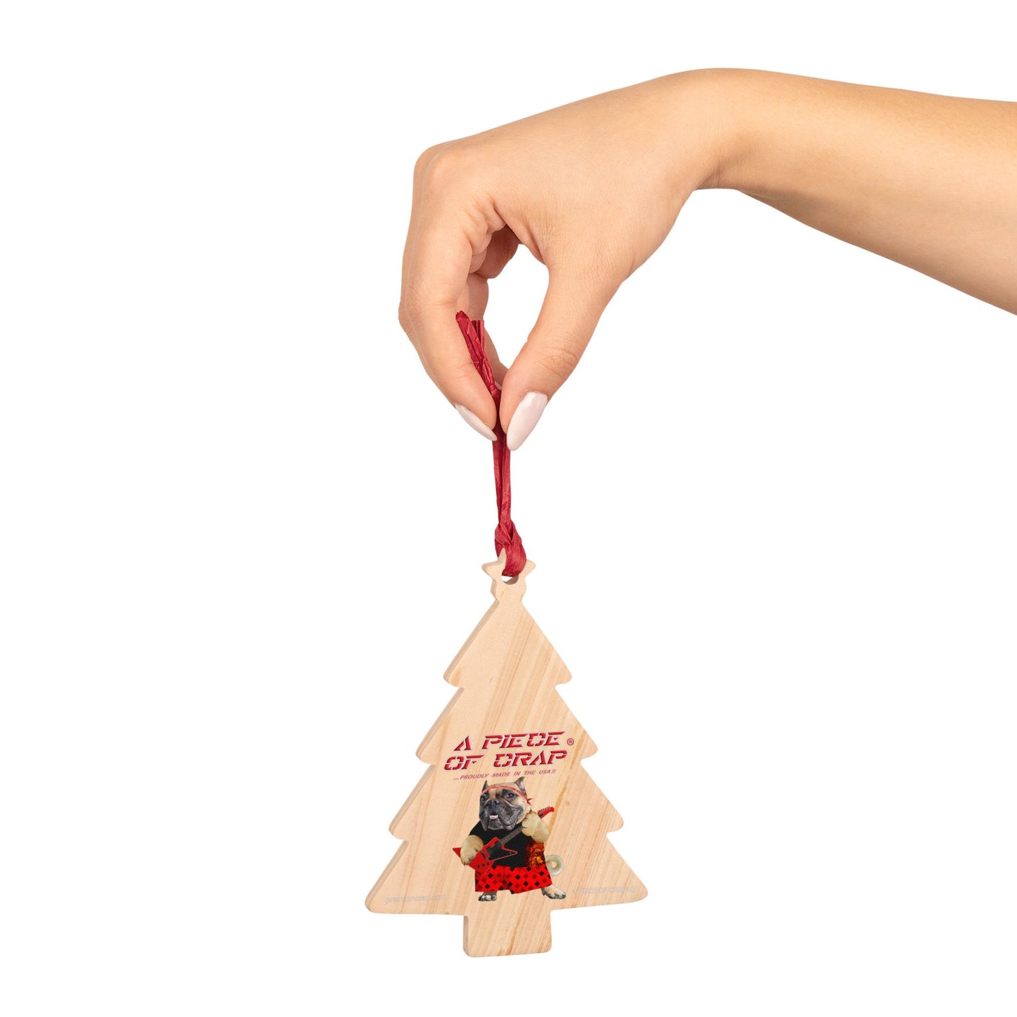A Piece of Crap II Wooden Ornaments