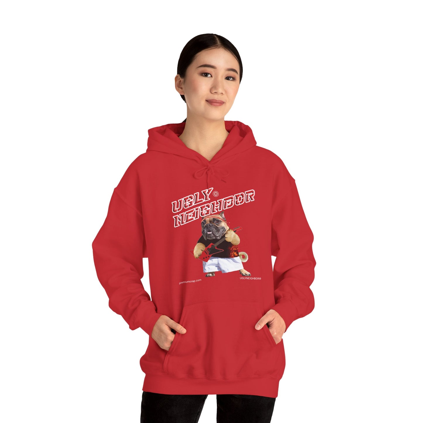 Ugly Neighbor Women's Heavy Blend Hooded Sweatshirt
