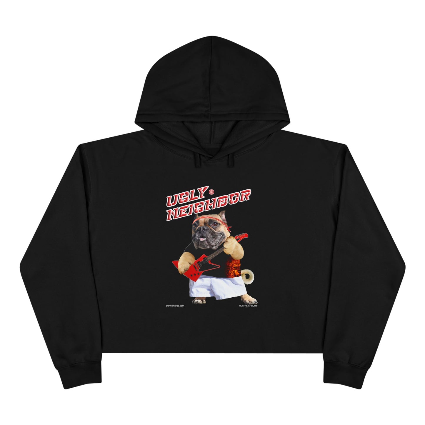 Ugly Neighbor Cropped Hoodie