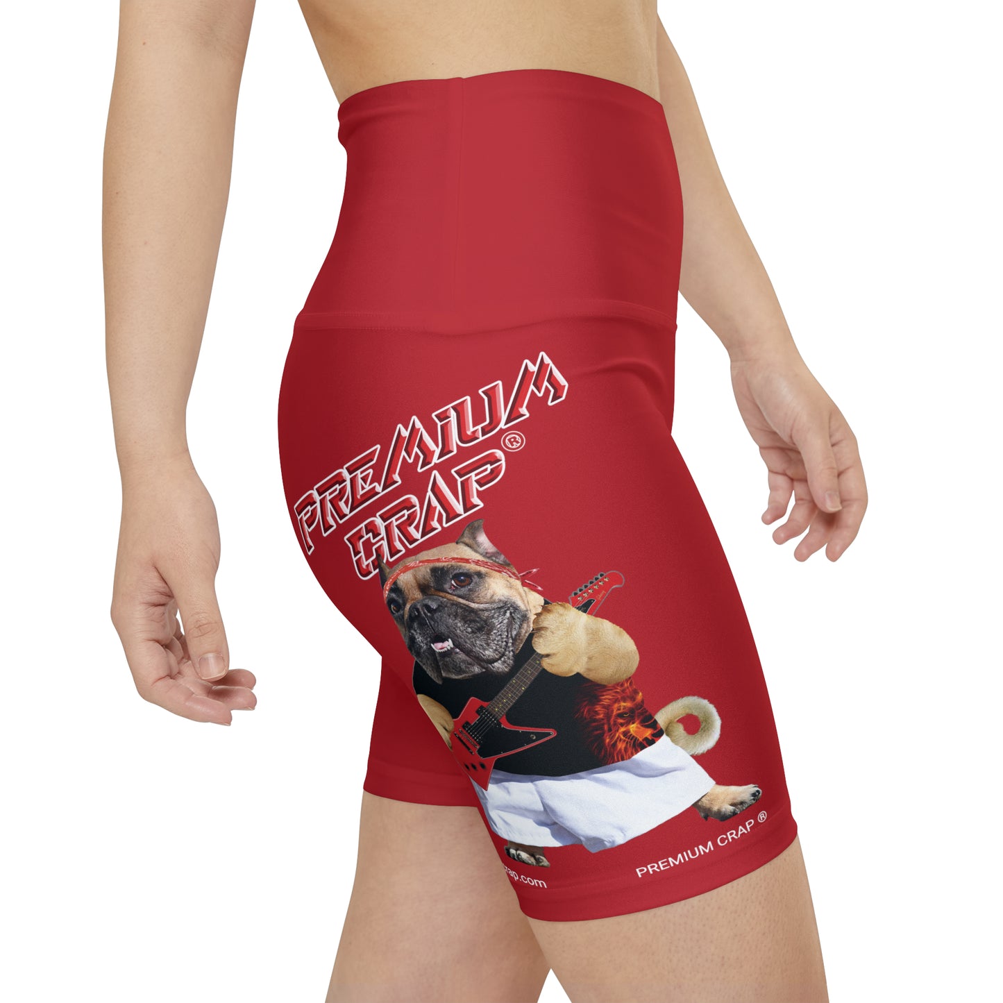 Premium Crap Workout Shorts - Dark Red