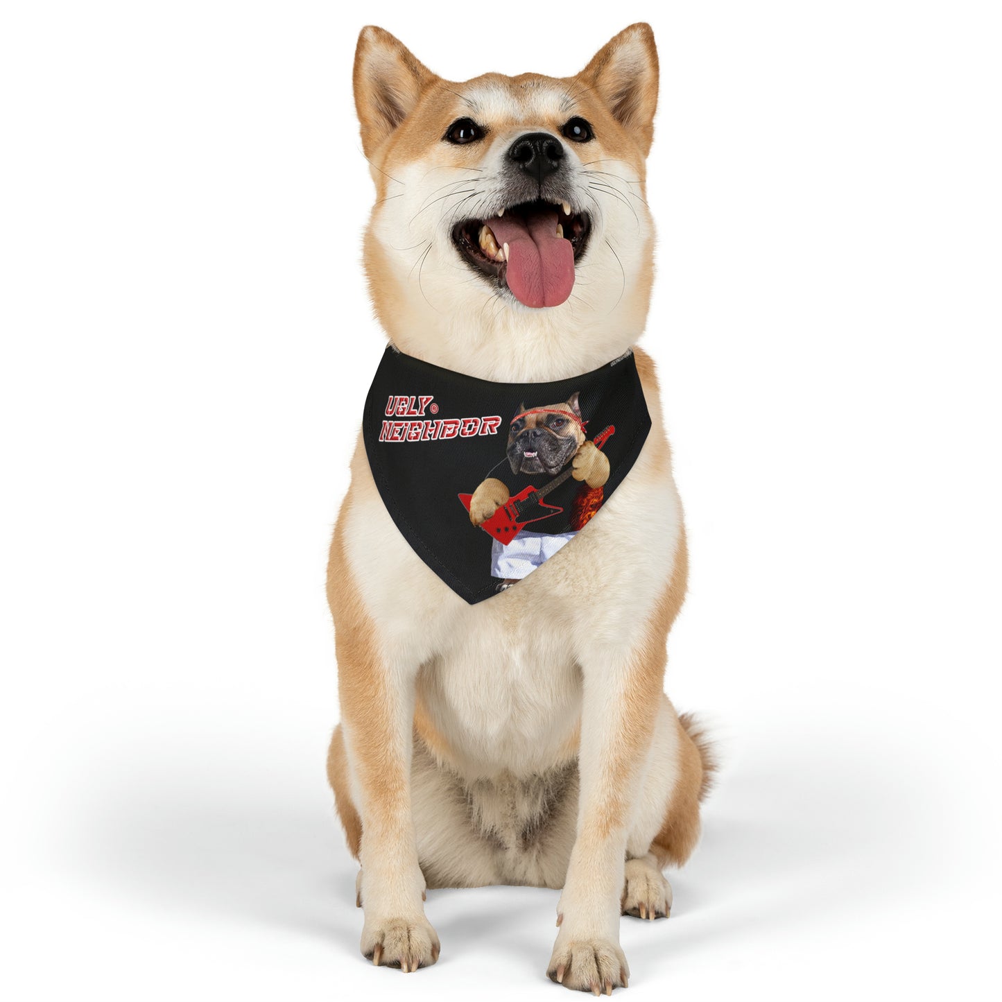 Ugly Neighbor Pet Bandana Collar