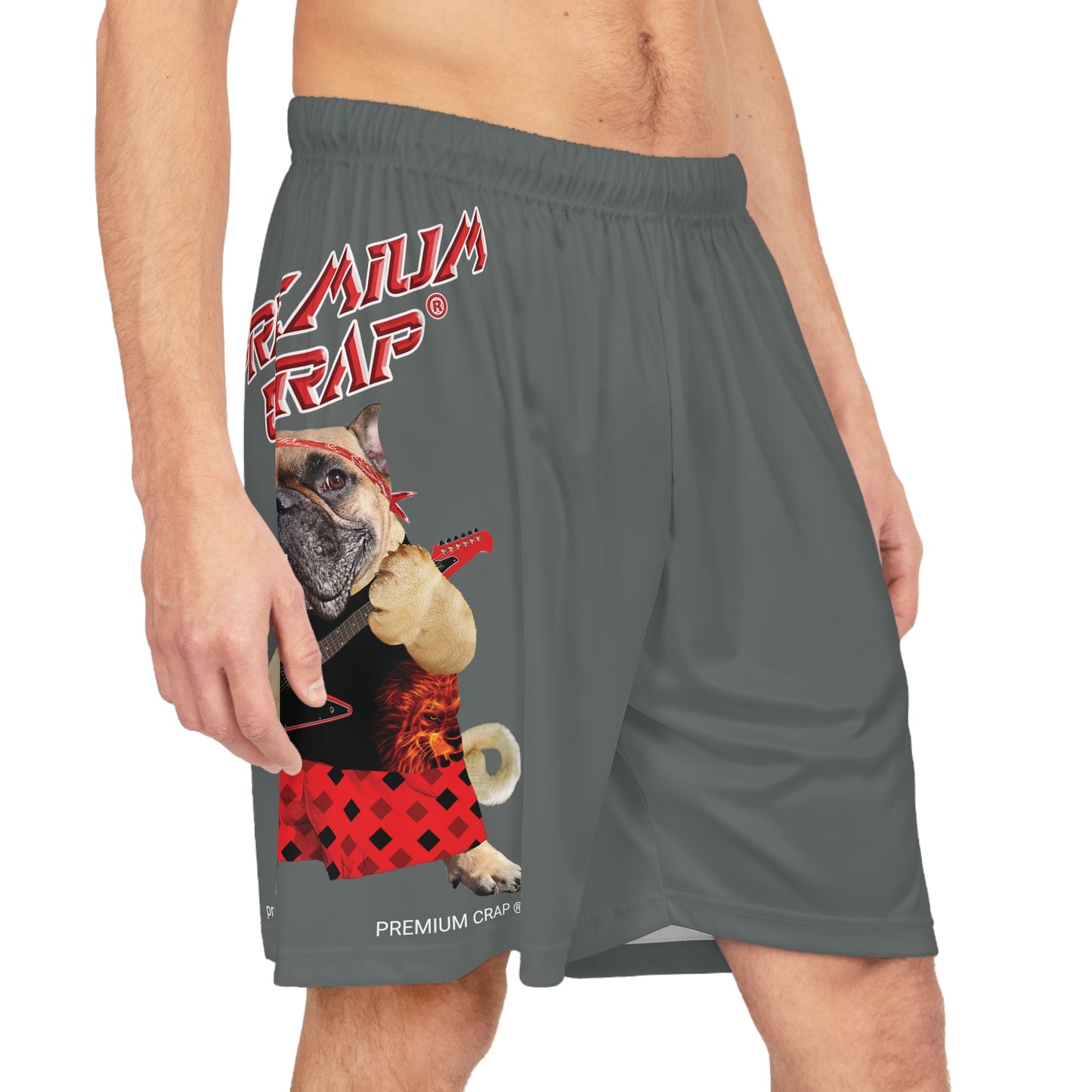 Premium Crap II Basketball Shorts - Dark Grey