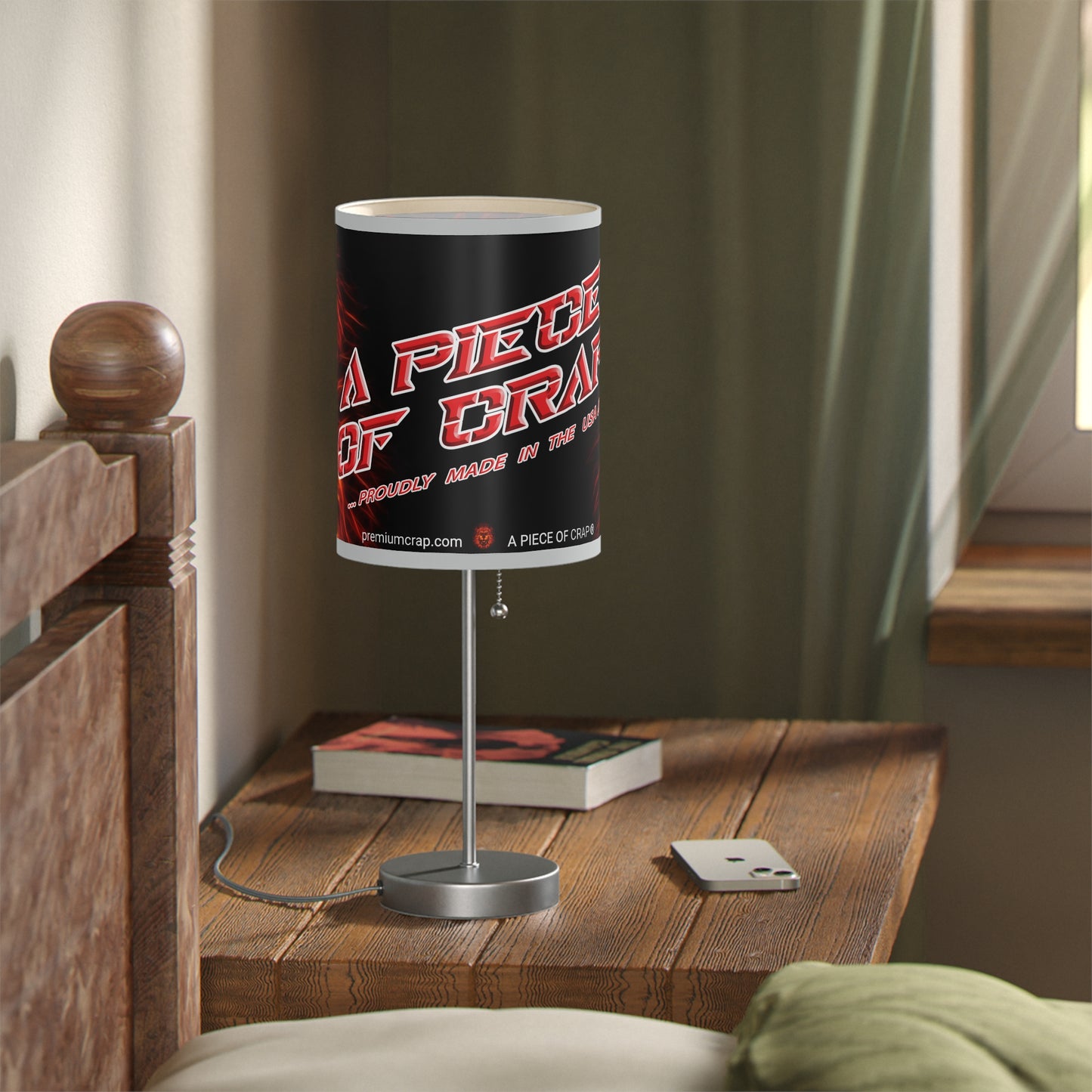 A Piece Of Crap Lamp on a Stand