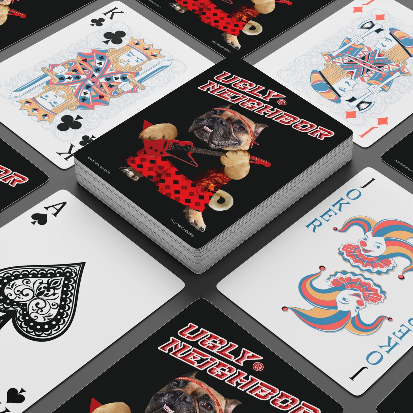 Ugly Neighbor II Poker Cards
