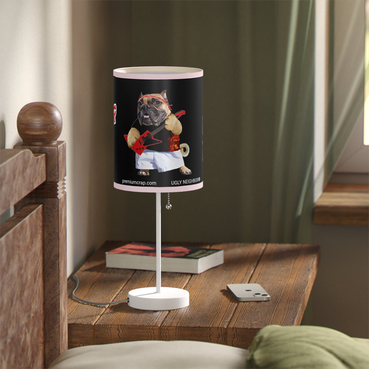 Ugly Neighbor Lamp on a Stand