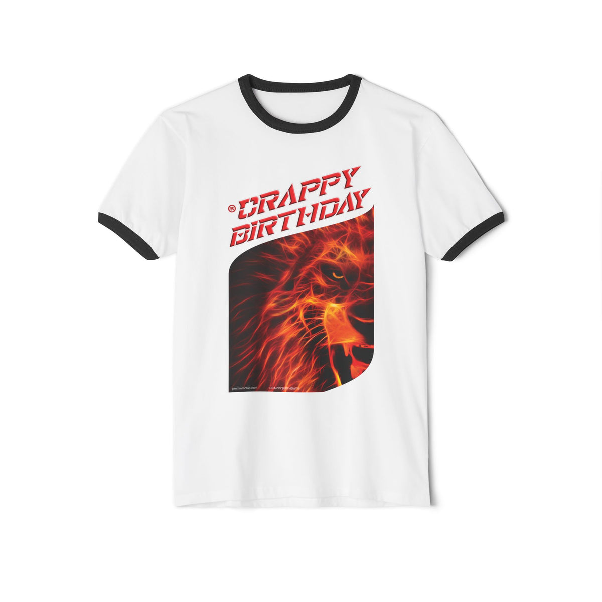Crappy Birthday Cotton Ringer T-Shirt