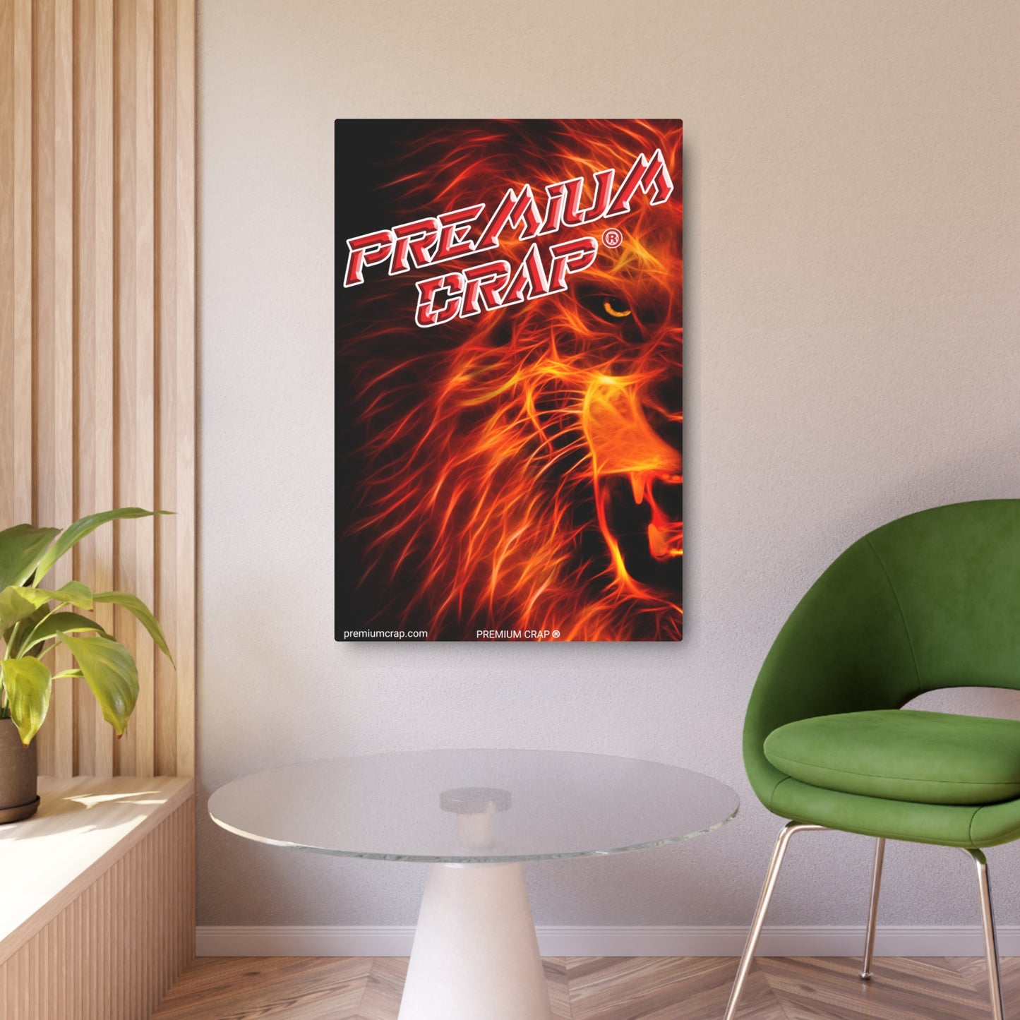 Premium Crap Metal Art Sign