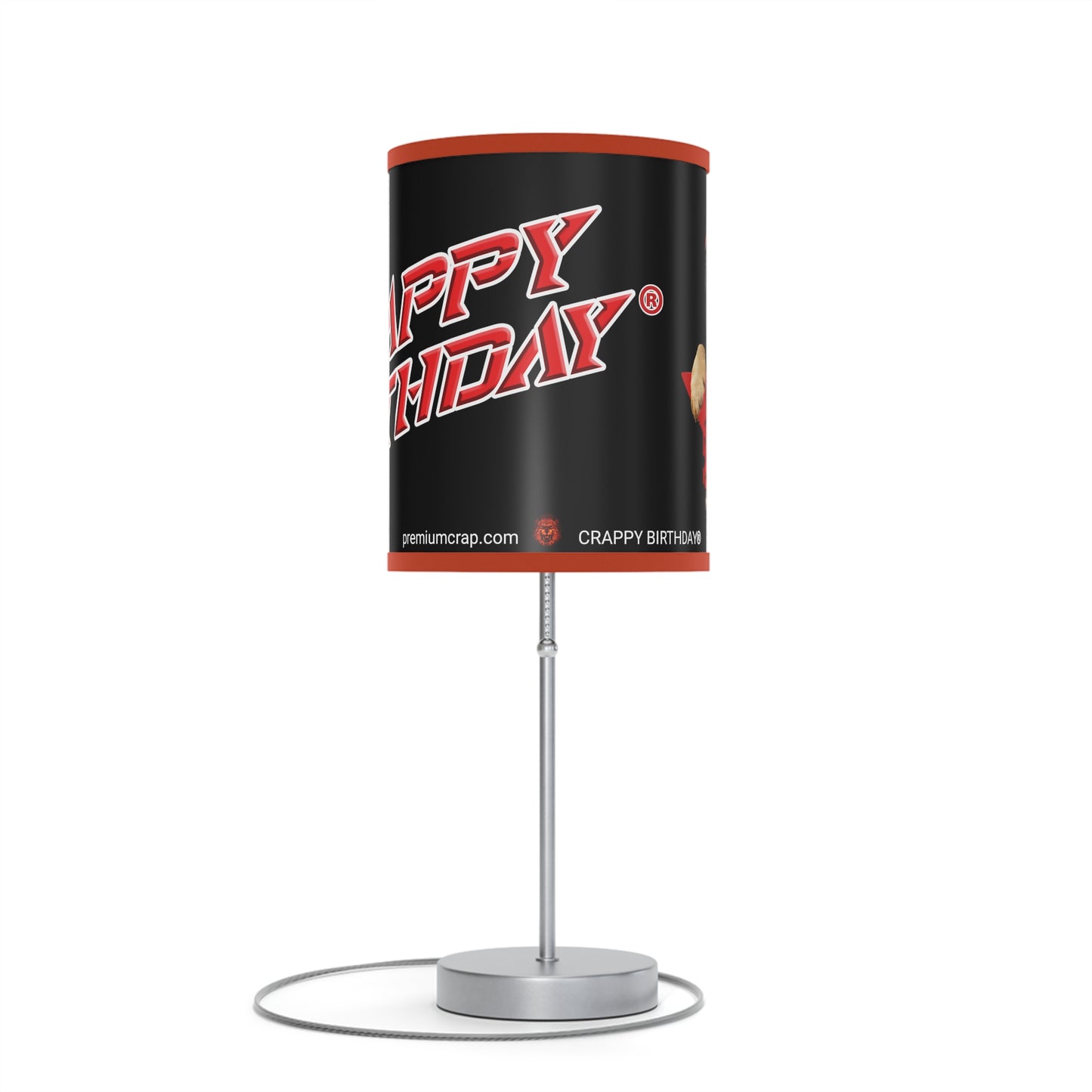 Crappy Birthday II Lamp on a Stand