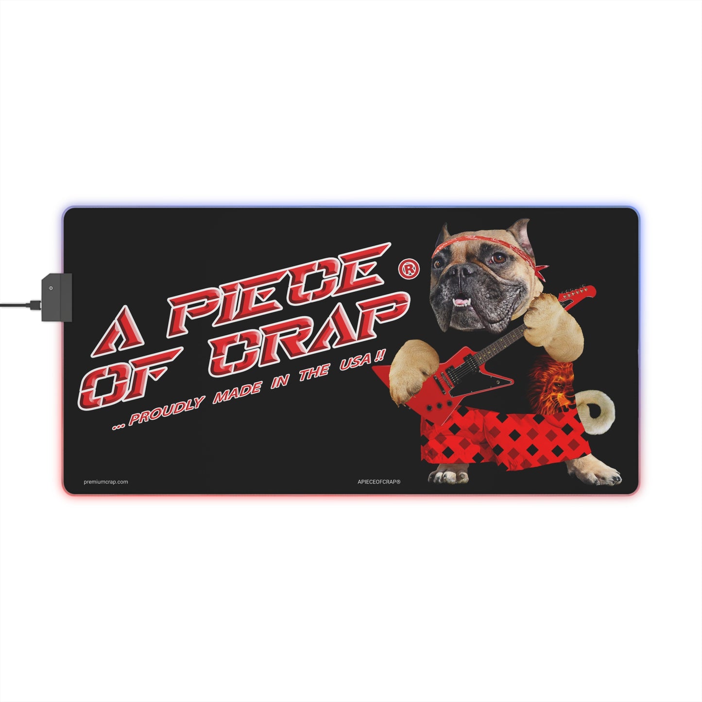 A Piece of Crap II LED Gaming Mouse Pad