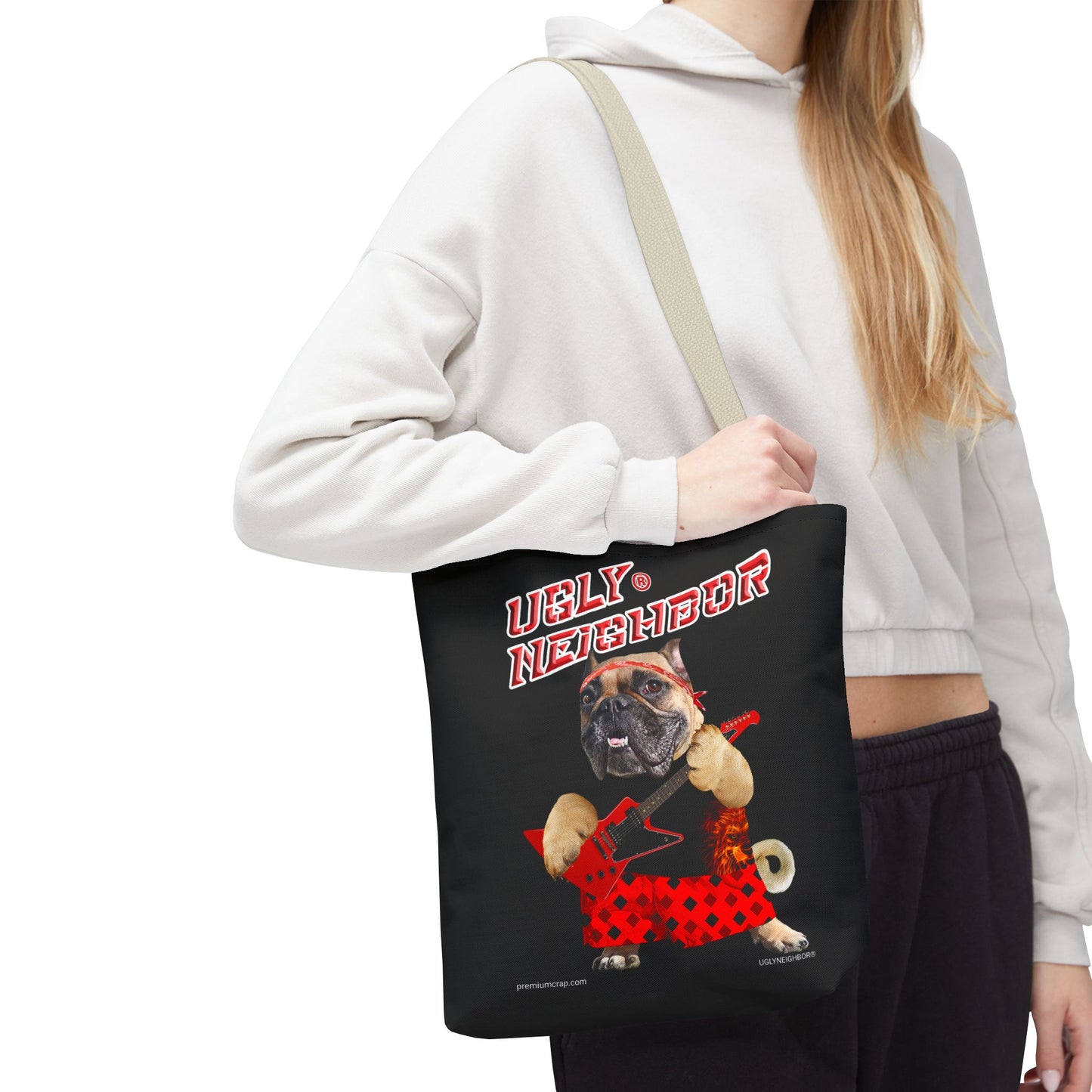 Ugly Neighbor Tote Bag