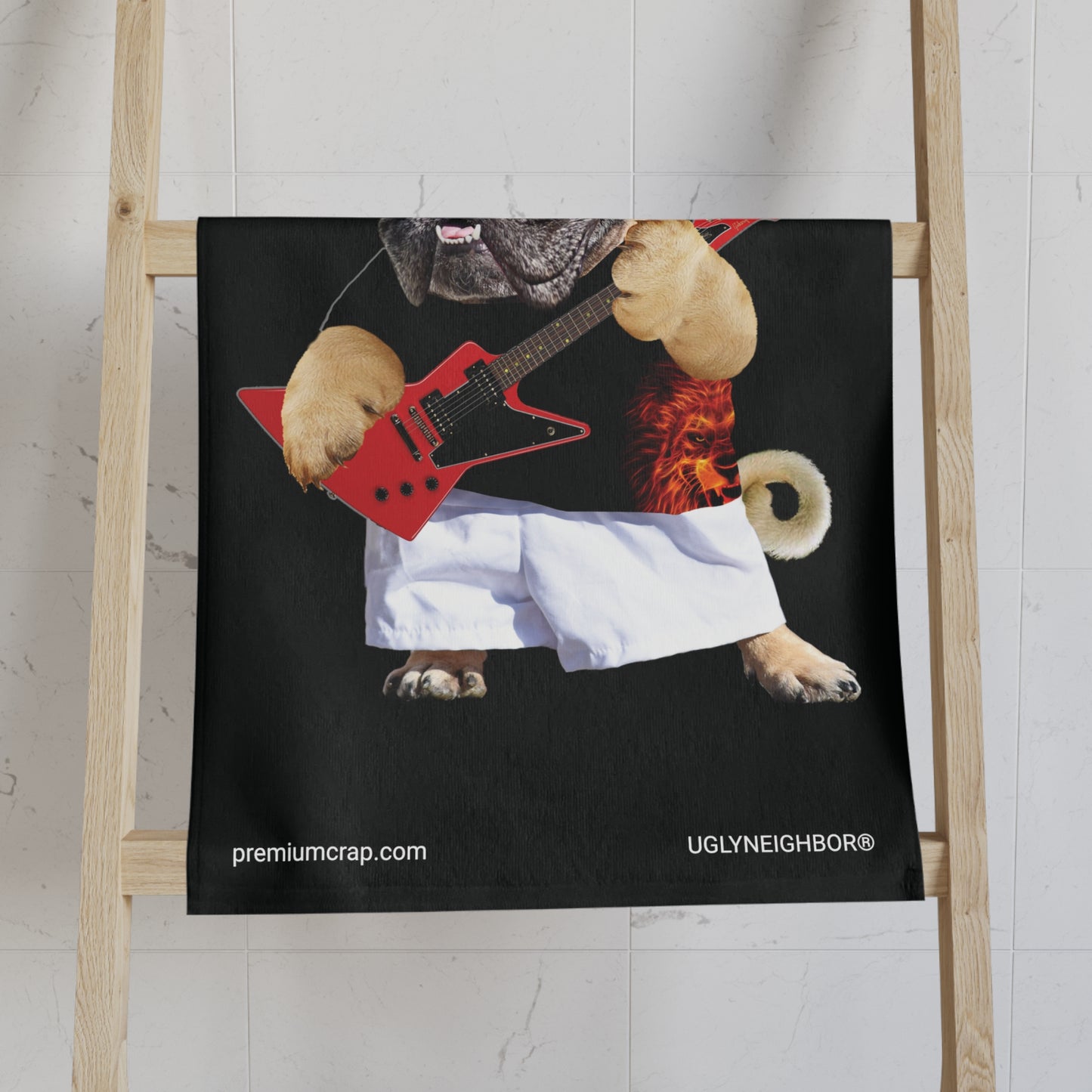 Ugly Neighbor Hand Towel