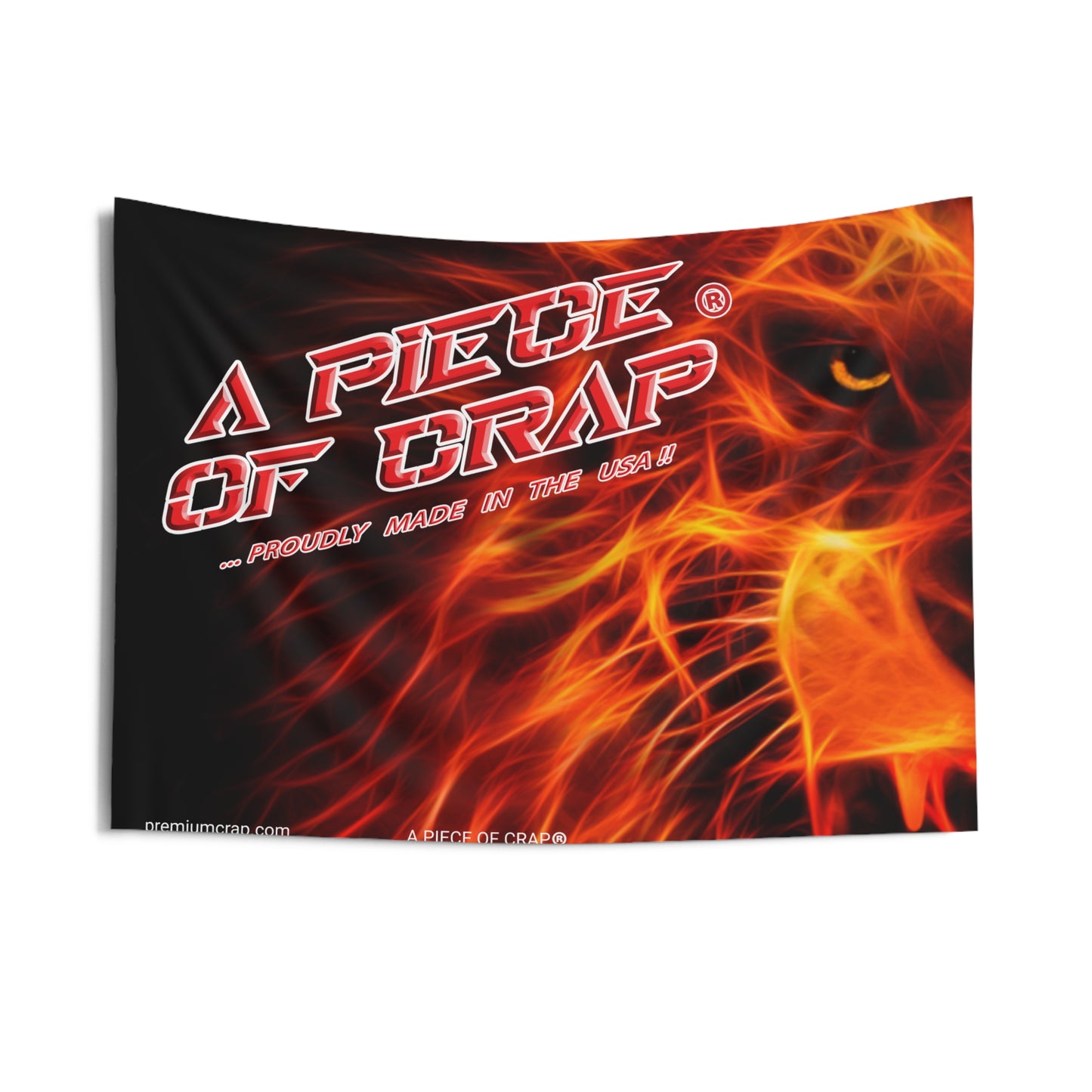 A Piece Of Crap Indoor Wall Tapestries
