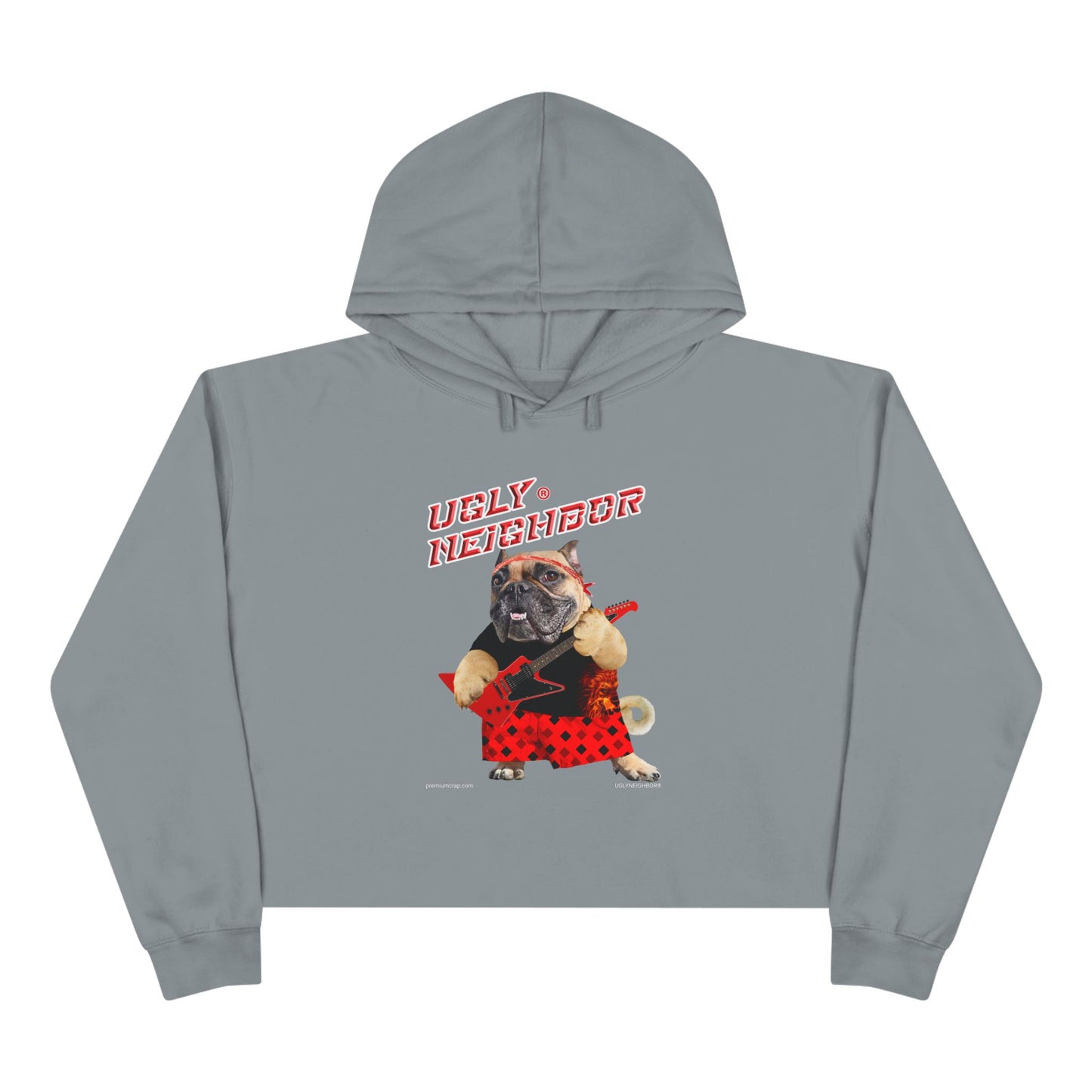 Ugly Neighbor Cropped Hoodie