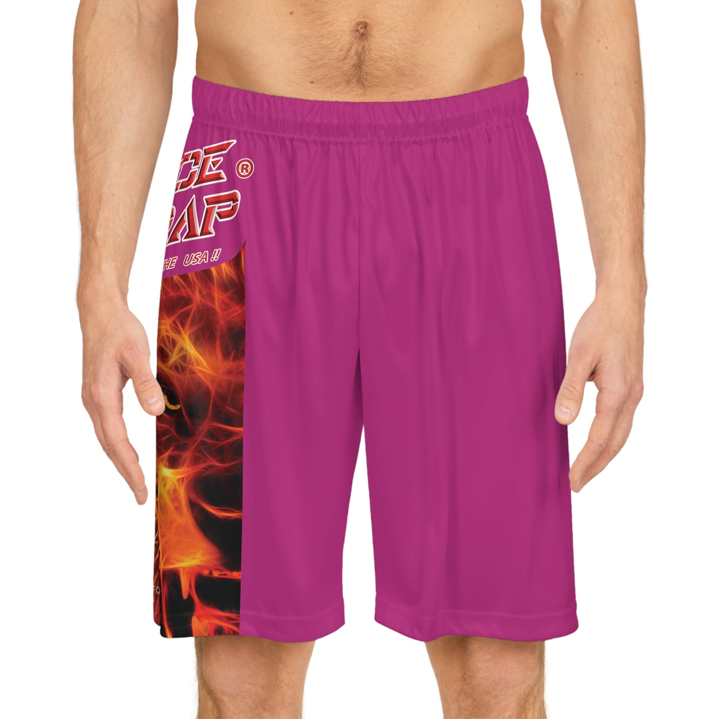 A Piece Of Crap BougieBooty Baller Shorts - Pink
