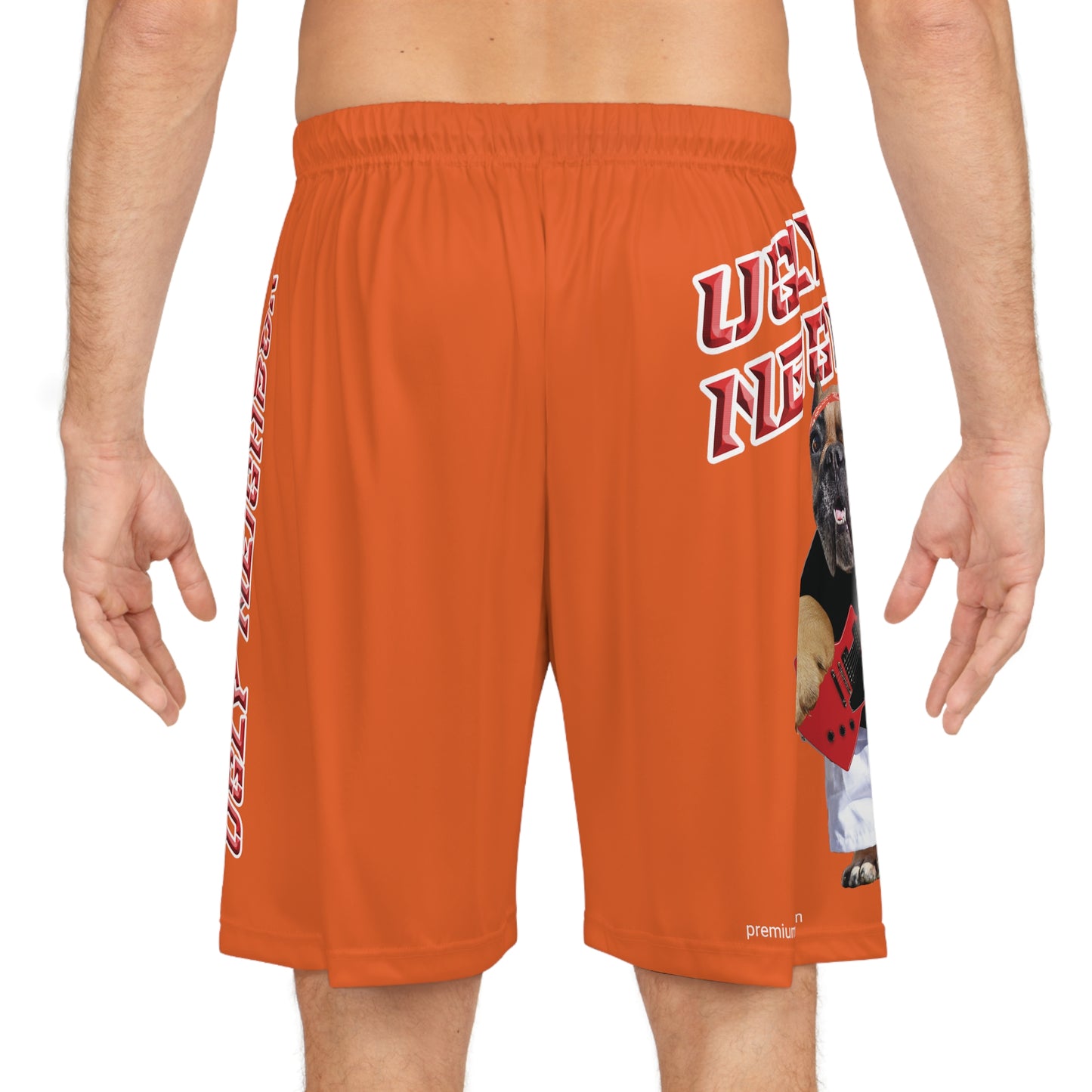 Ugly Neighbor BougieBooty Baller Shorts - Orange