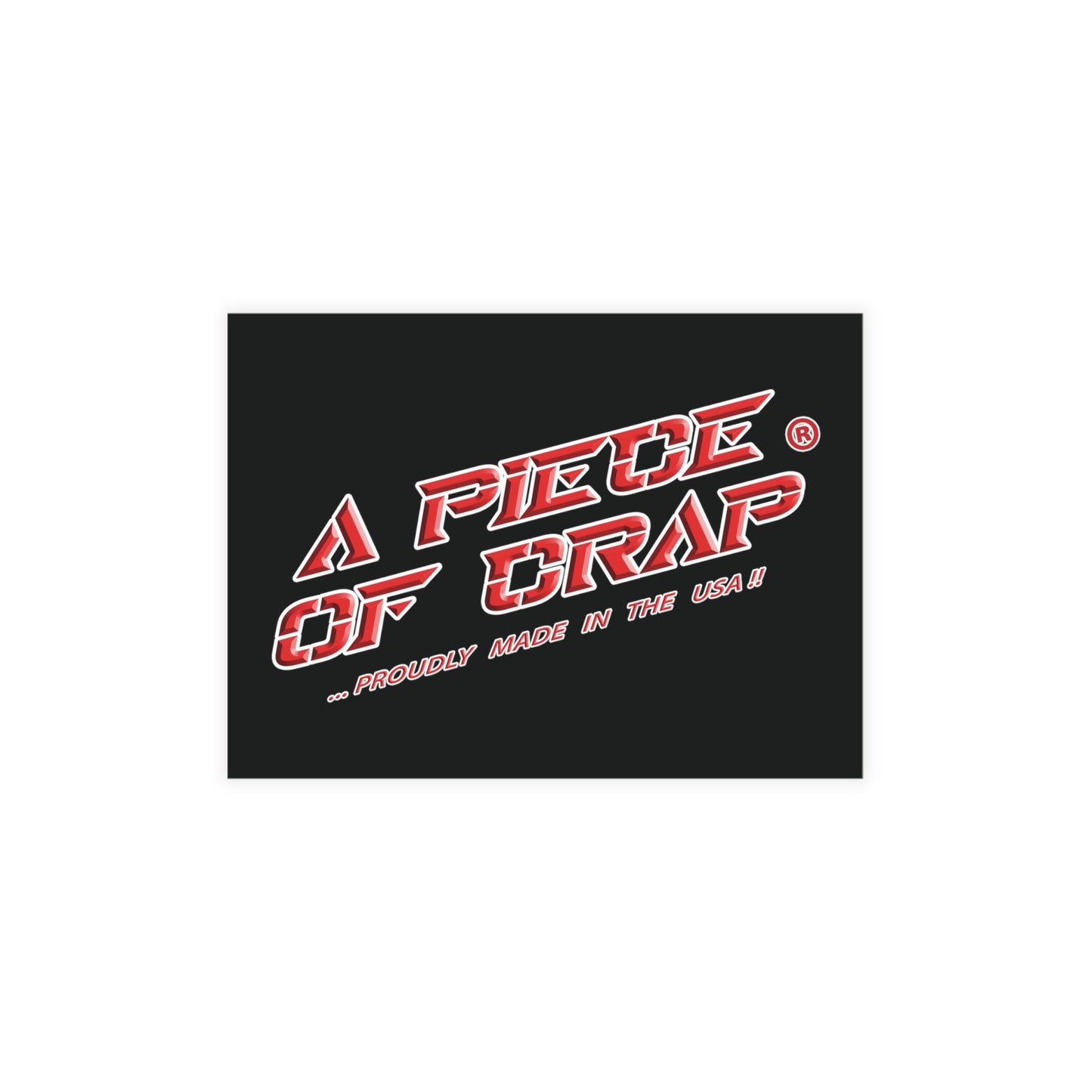 A Piece of Crap II Postcard Bundles (envelopes included)