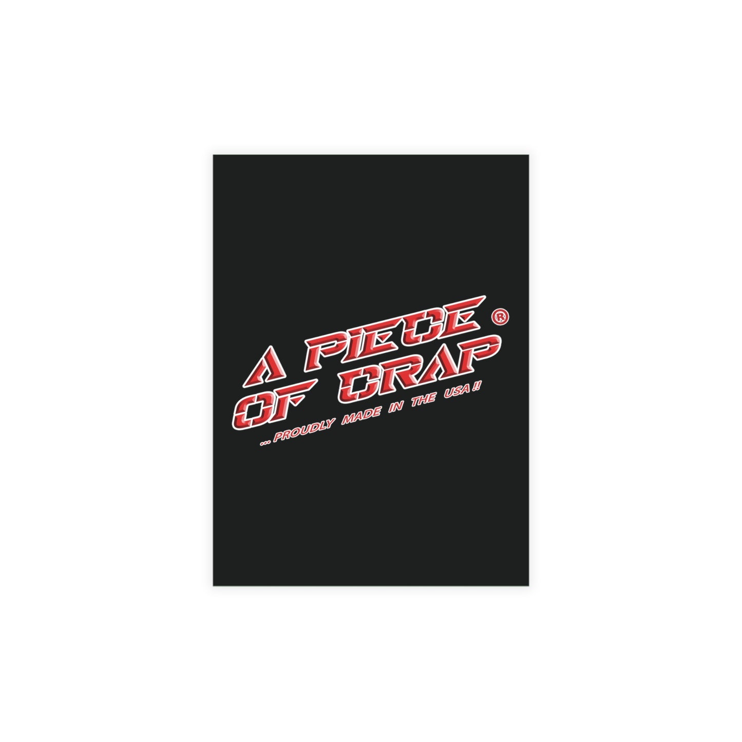 A Piece of Crap II Postcard Bundles (envelopes included)