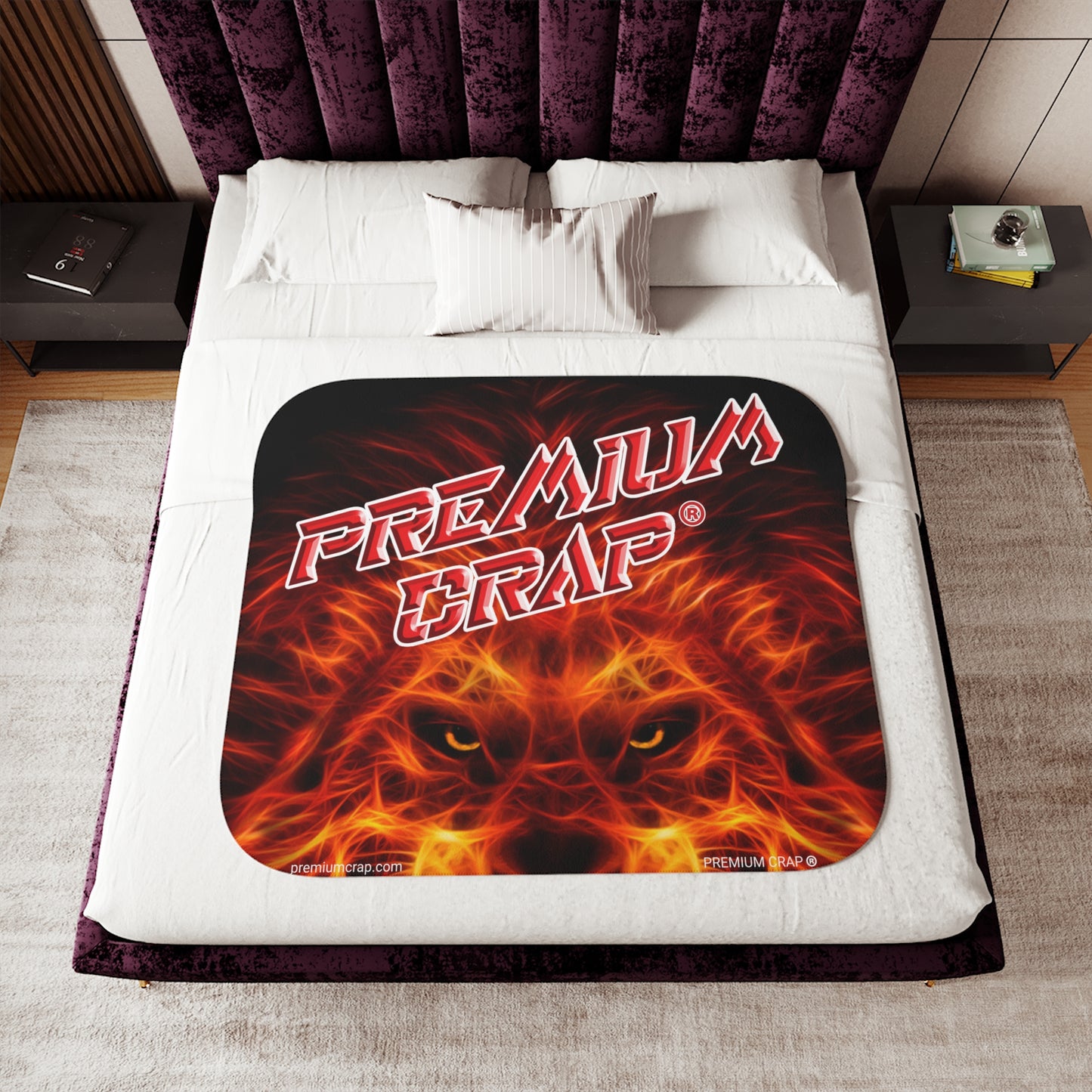 Premium Crap Sherpa Blanket