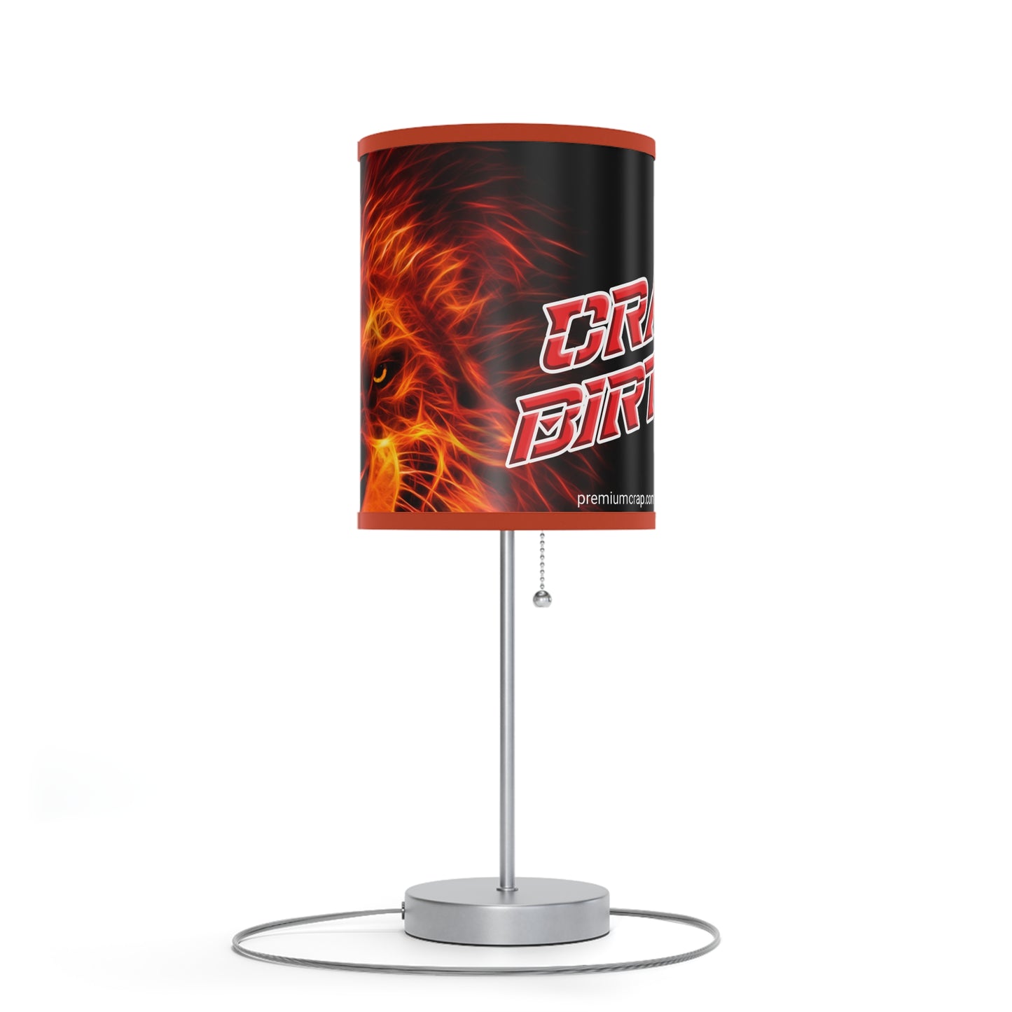 Crappy Birthday Lamp on a Stand