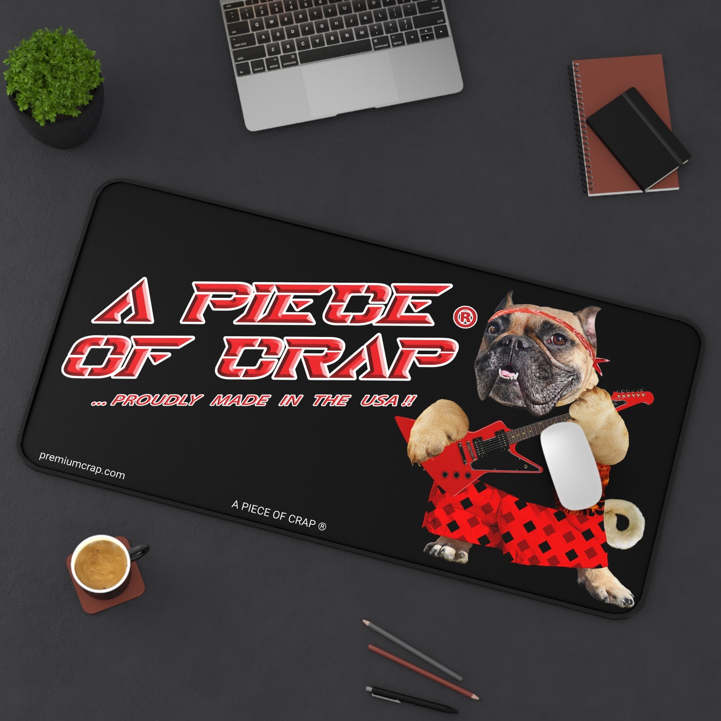 A Piece Of Crap II Desk Mat