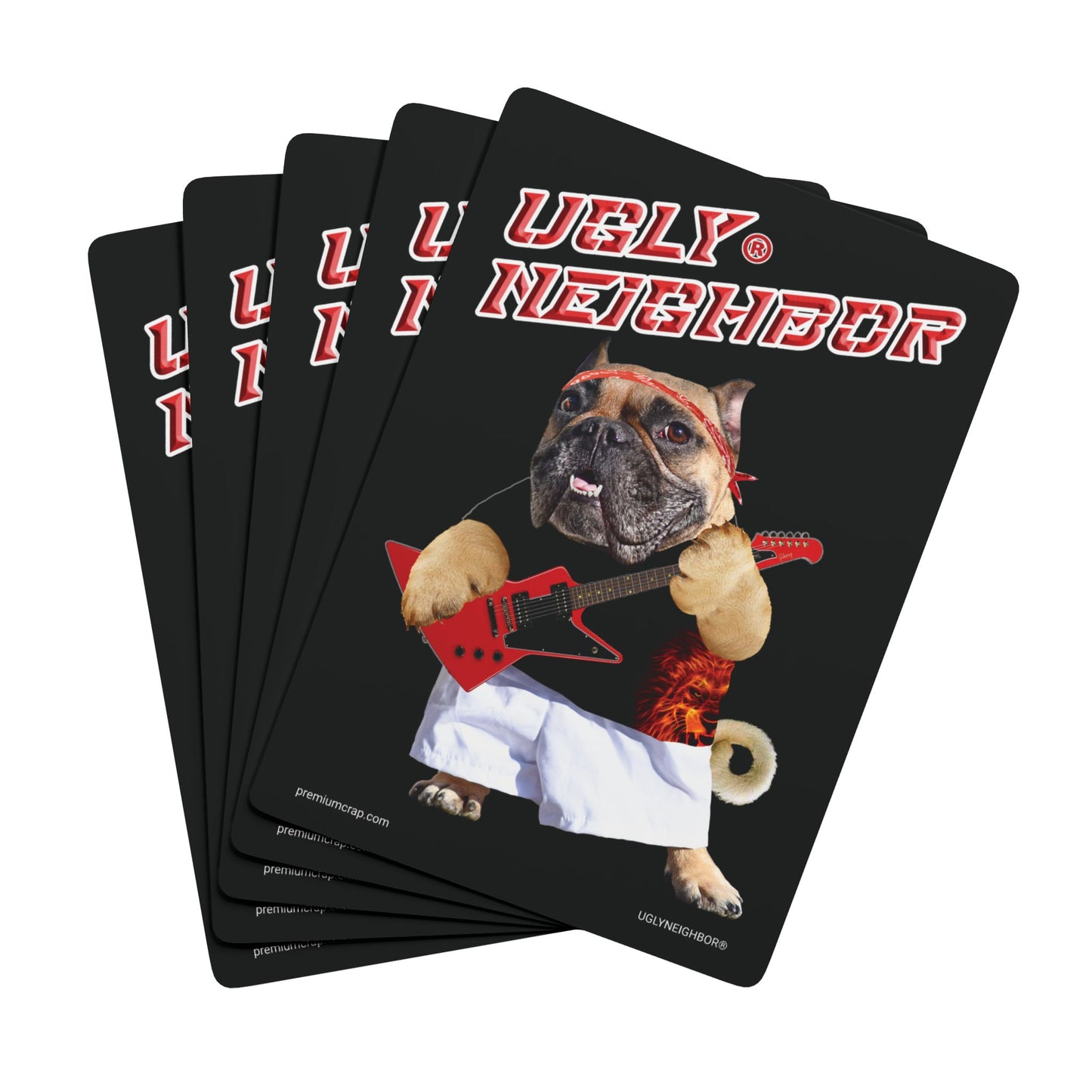 Ugly Neighbor Poker Cards