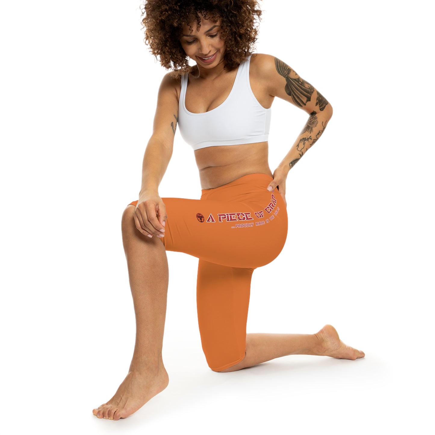 A Piece Of Crap Capri-Cious Leggings - Crusta