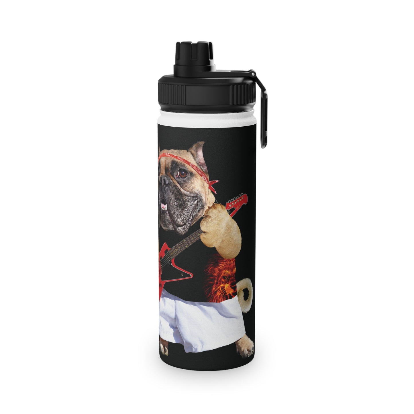 Ugly Neighbor Stainless Steel Water Bottle, Sports Lid