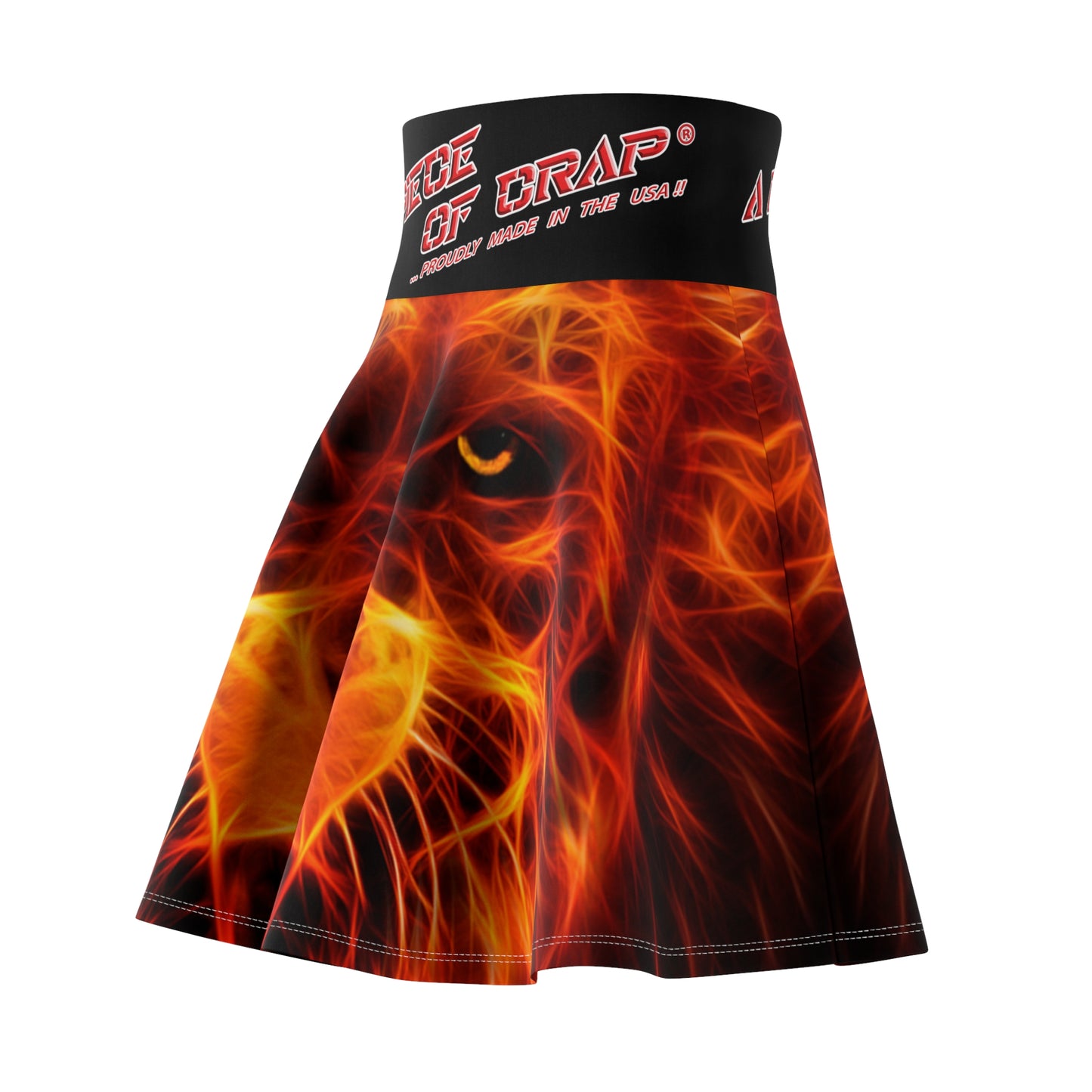 A Piece Of Crap Women's Skater Skirt