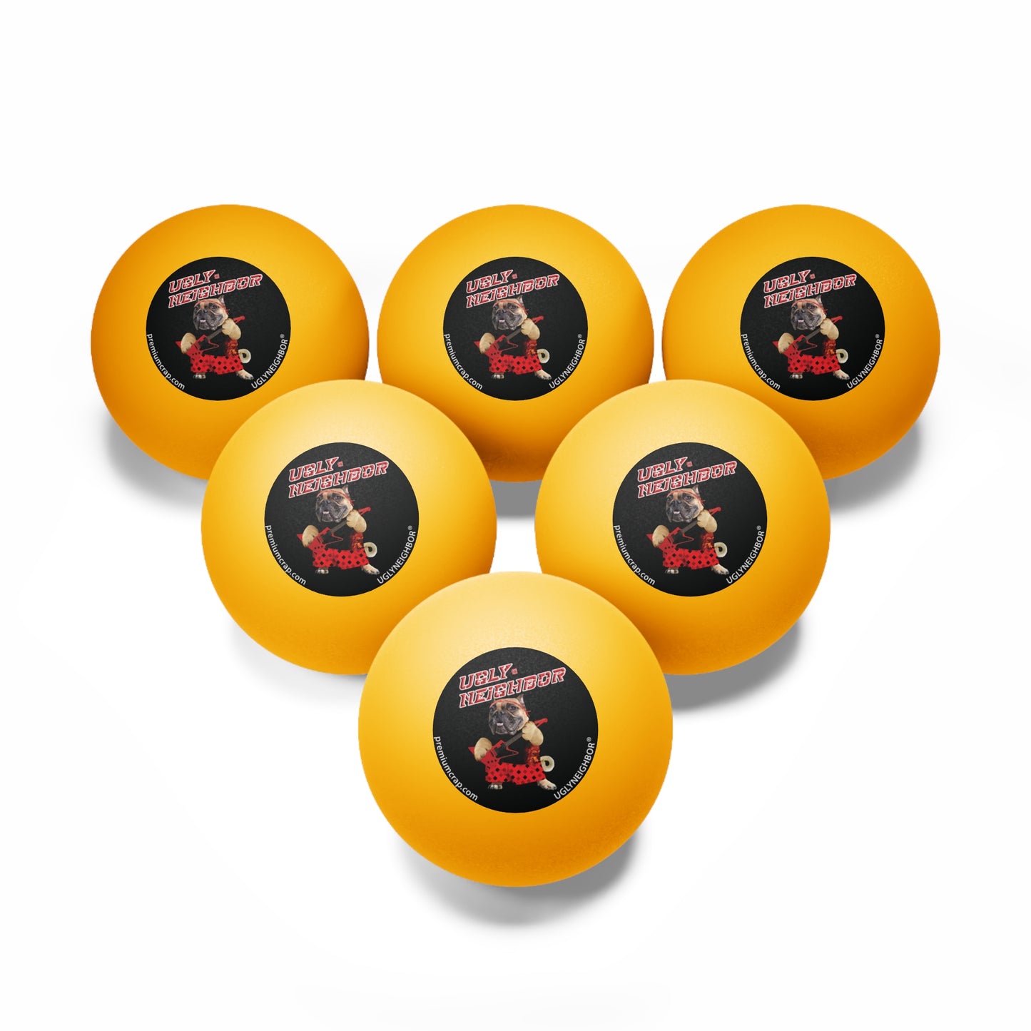 Ugly Neighbor II Ping Pong Balls