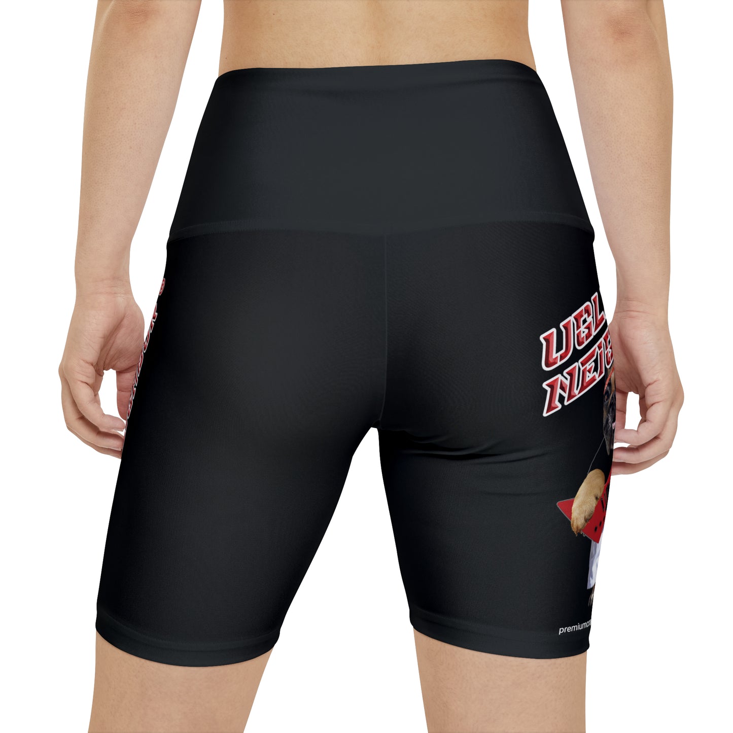 Ugly Neighbor WorkoutWit Shorts - Black