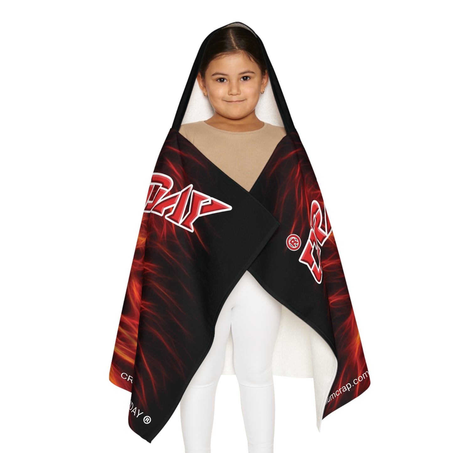 Crappy Birthday Youth Hooded Towel