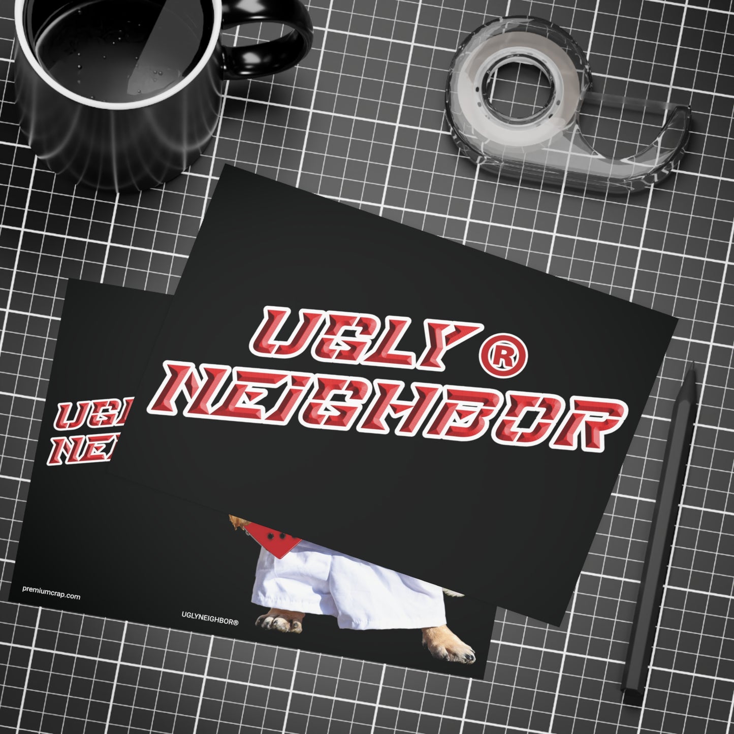 Ugly Neighbor Postal Pleasantries