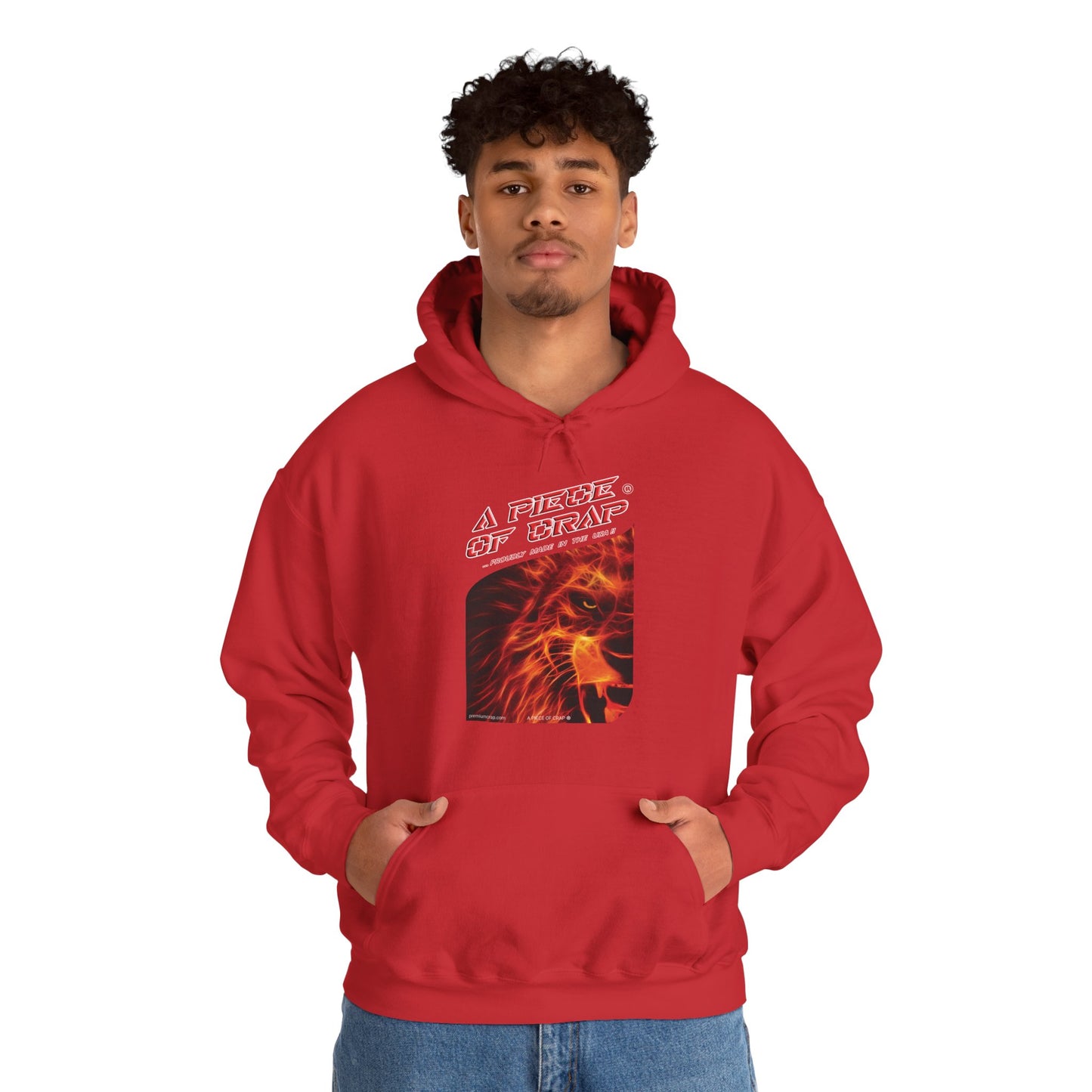 A Piece Of Crap Men's Heavy Blend Hooded Sweatshirt