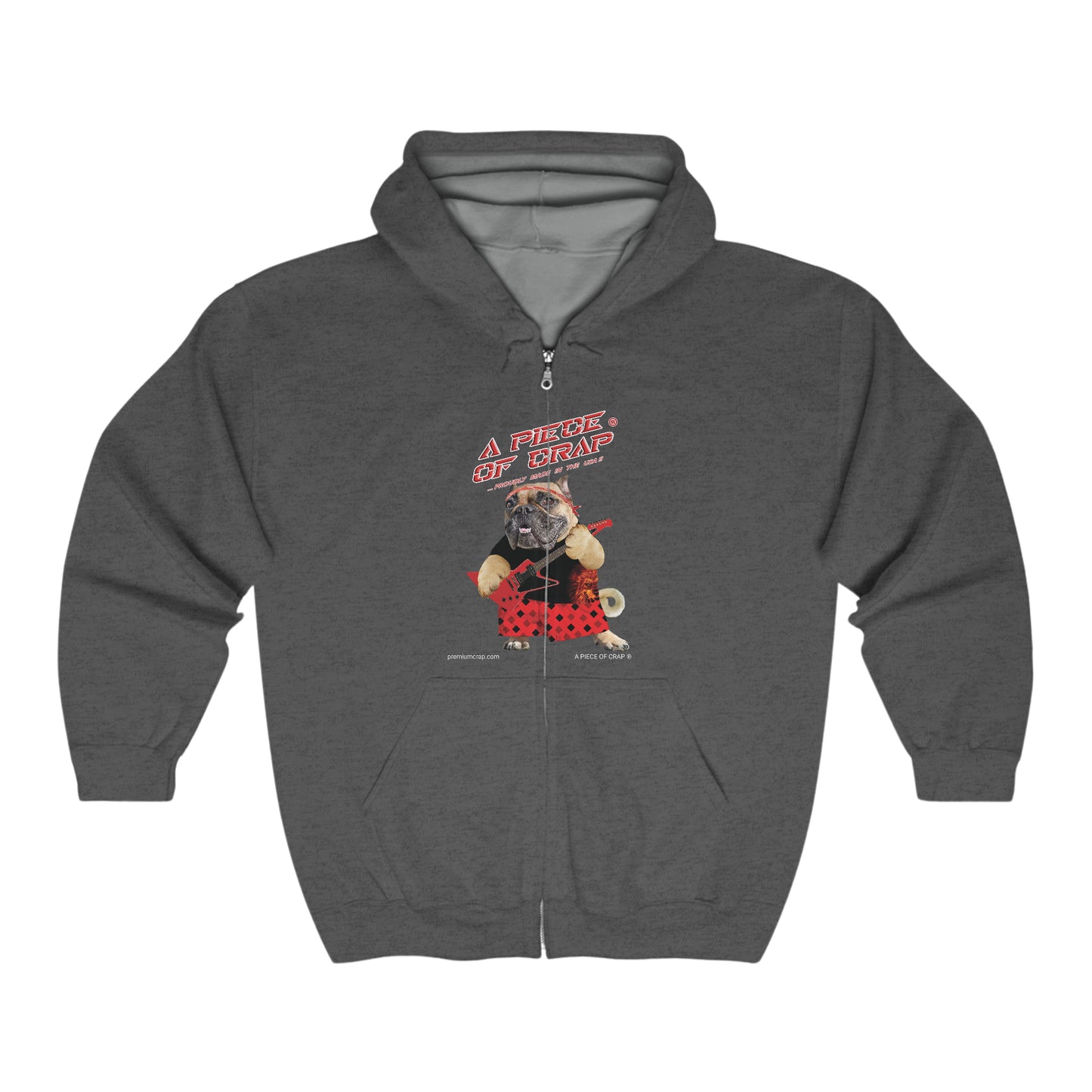 A Piece Of Crap II Heavy Blend Full Zip Hooded Sweatshirt
