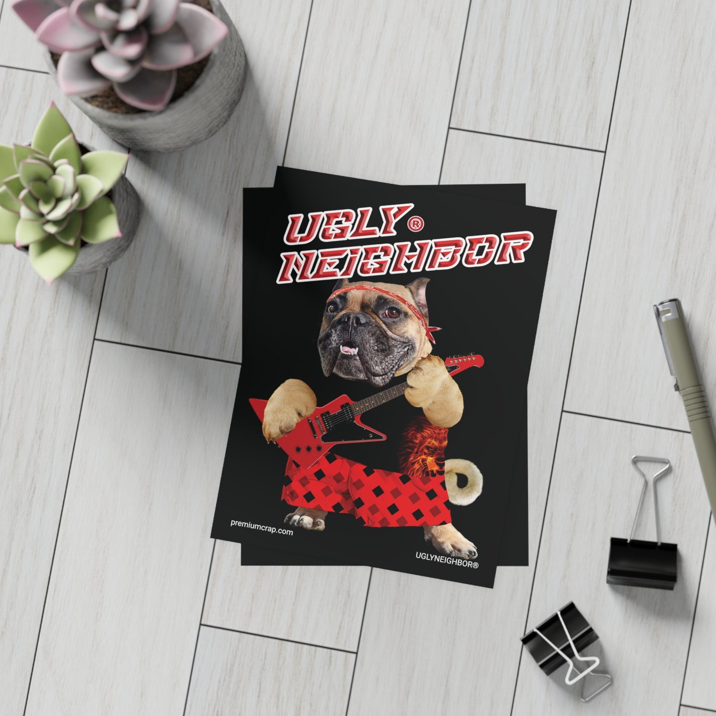 Ugly Neighbor II Postcard Bundles