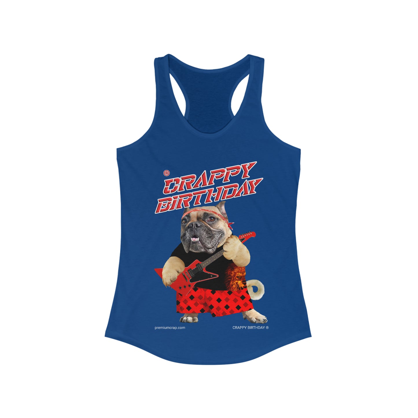 Crappy Birthday II Women's Ideal Racerback Tank