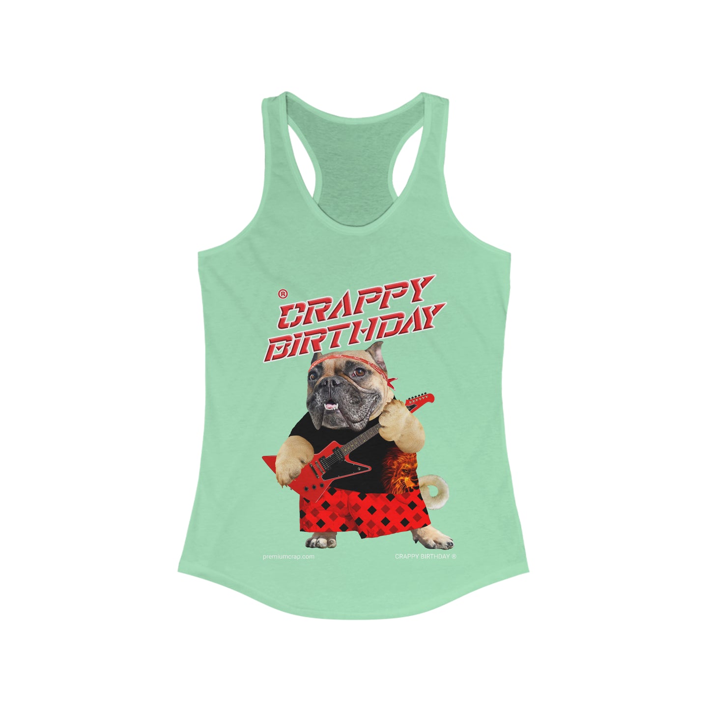 Crappy Birthday II Women's Ideal Racerback Tank