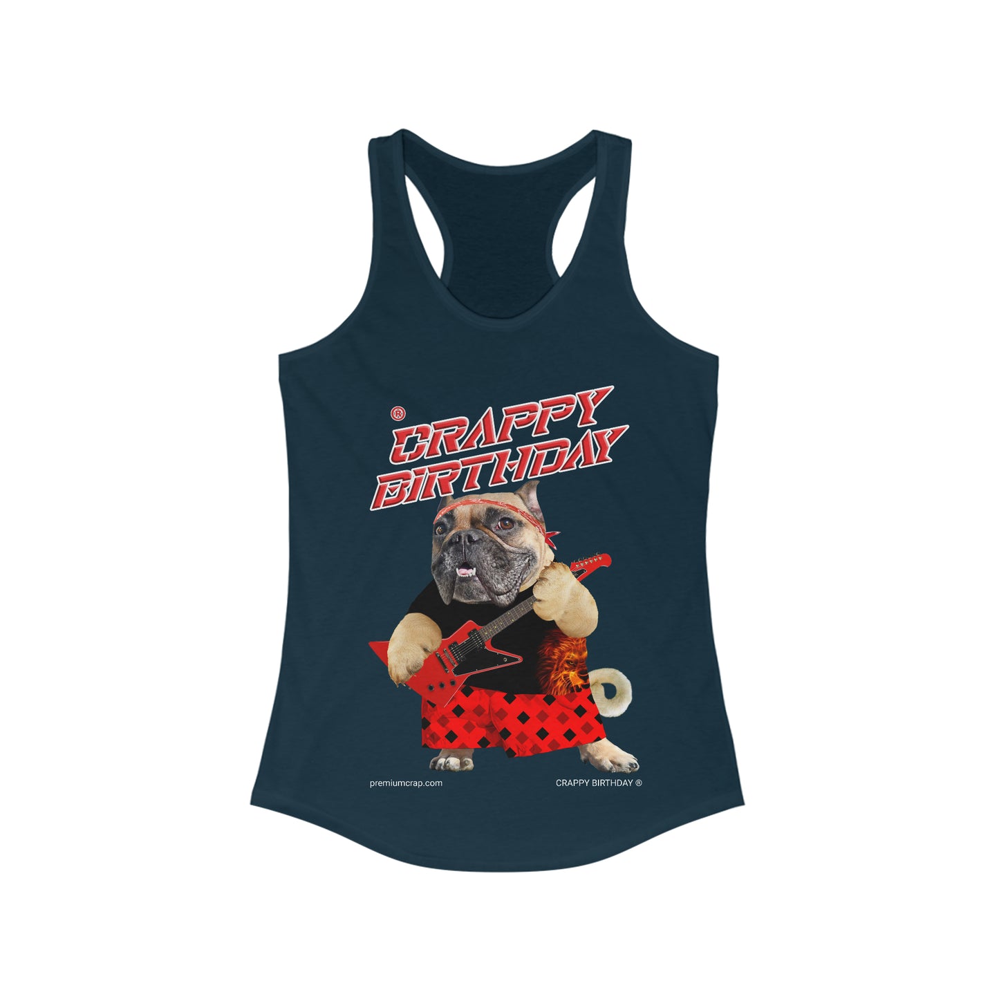 Crappy Birthday II Women's Ideal Racerback Tank